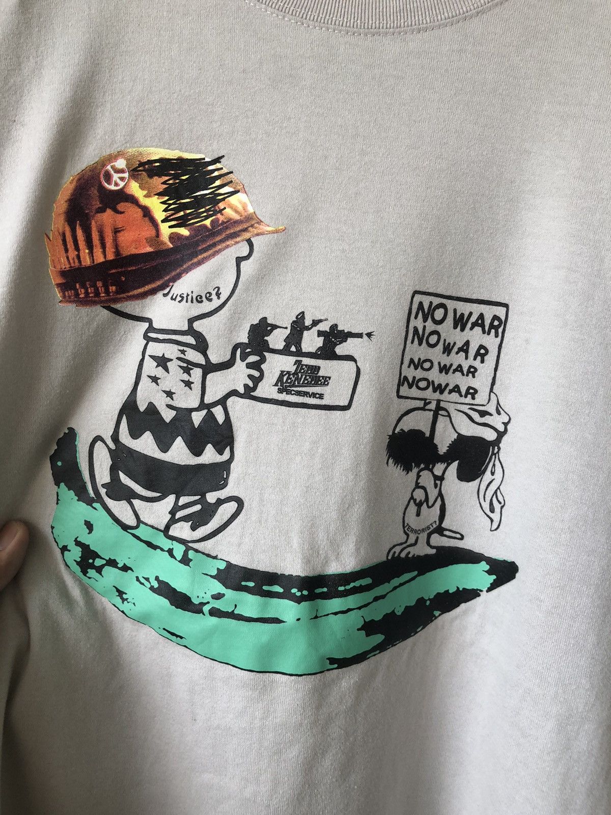 Japanese Brand Vintage BRTH Breath x Teed Kenedee Terrorist Squad T-Shirt Size US L / EU 52-54 / 3 - 6 Thumbnail