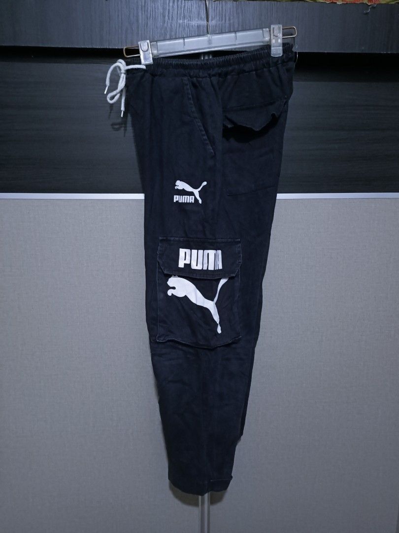 Puma × Vintage Puma jogger cargo pants 6 pockets Size US 28 / EU 44 - 5 Thumbnail