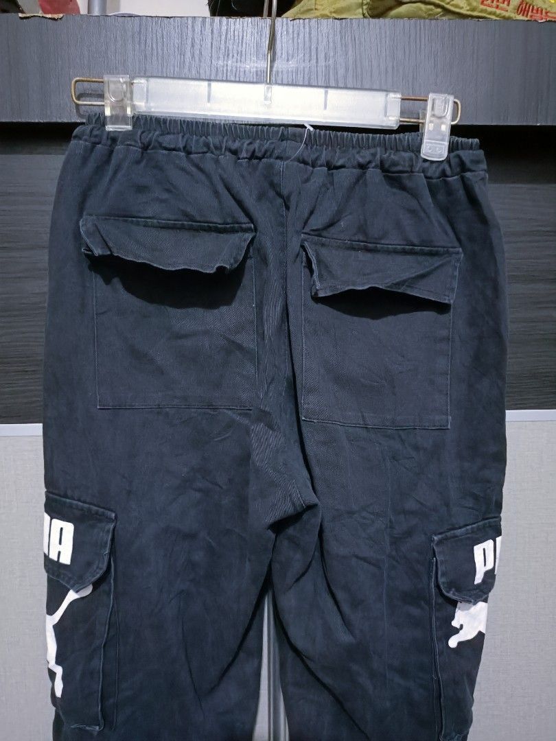 Puma × Vintage Puma jogger cargo pants 6 pockets Size US 28 / EU 44 - 4 Thumbnail