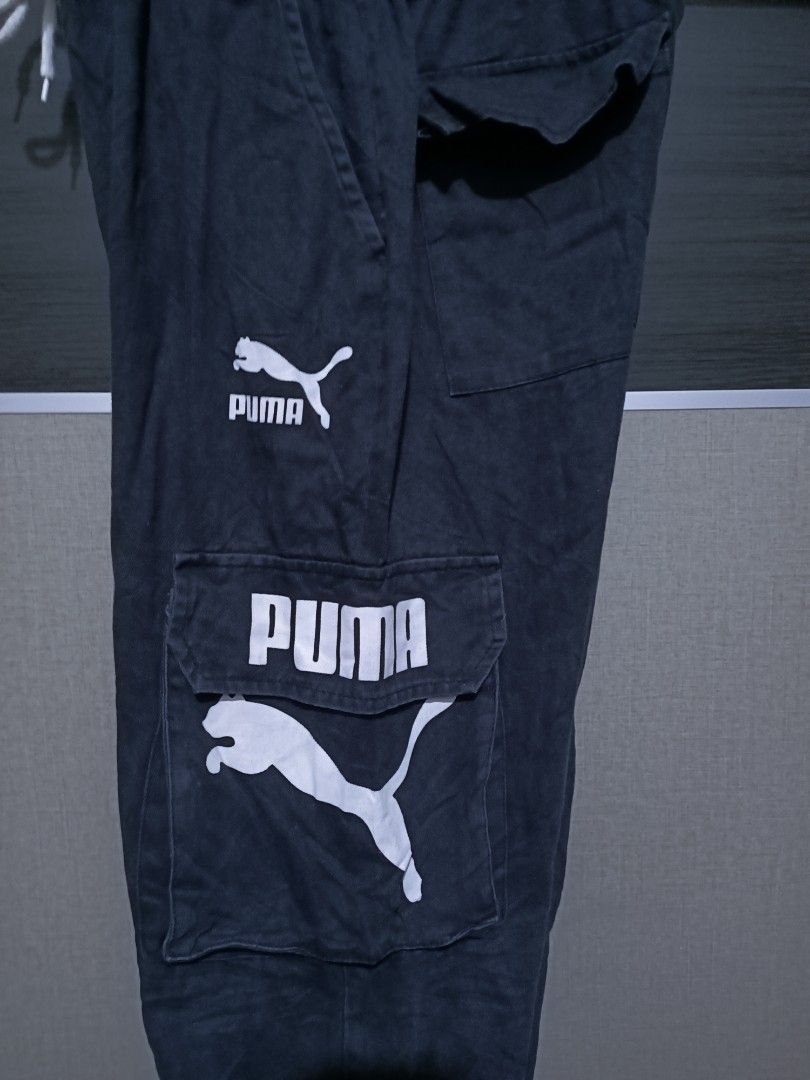 Puma × Vintage Puma jogger cargo pants 6 pockets Size US 28 / EU 44 - 6 Thumbnail