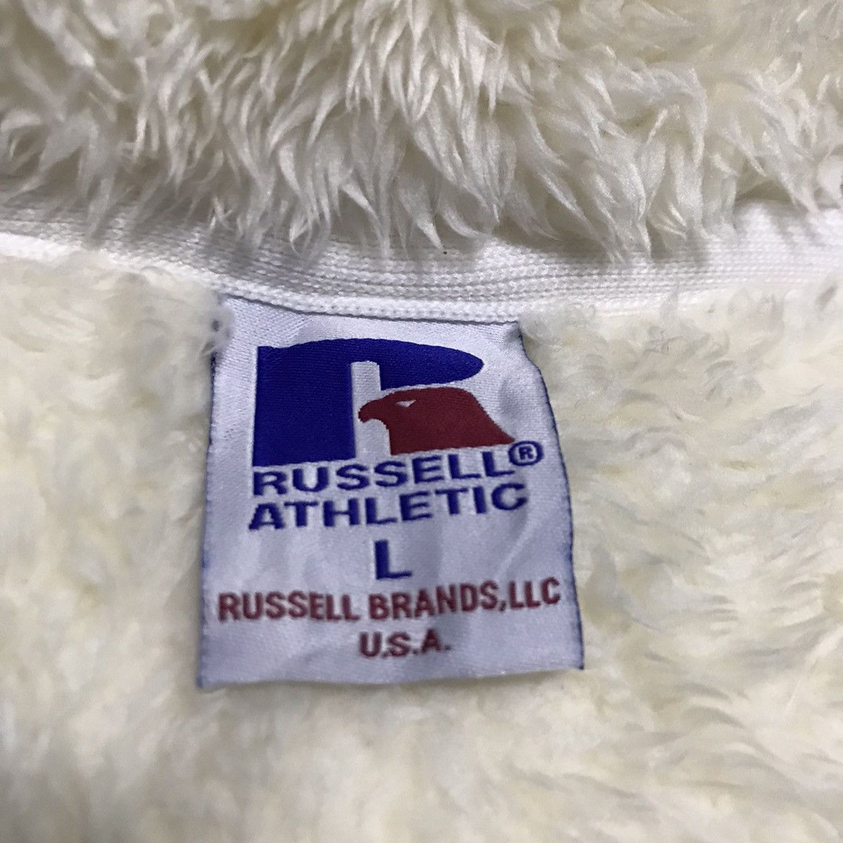 Russell Athletic Russel athletic fleece jacket sweater Size US L / EU 52-54 / 3 - 9 Thumbnail