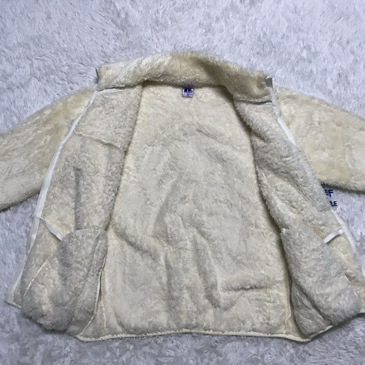 Russell Athletic Russel athletic fleece jacket sweater Size US L / EU 52-54 / 3 - 8 Thumbnail