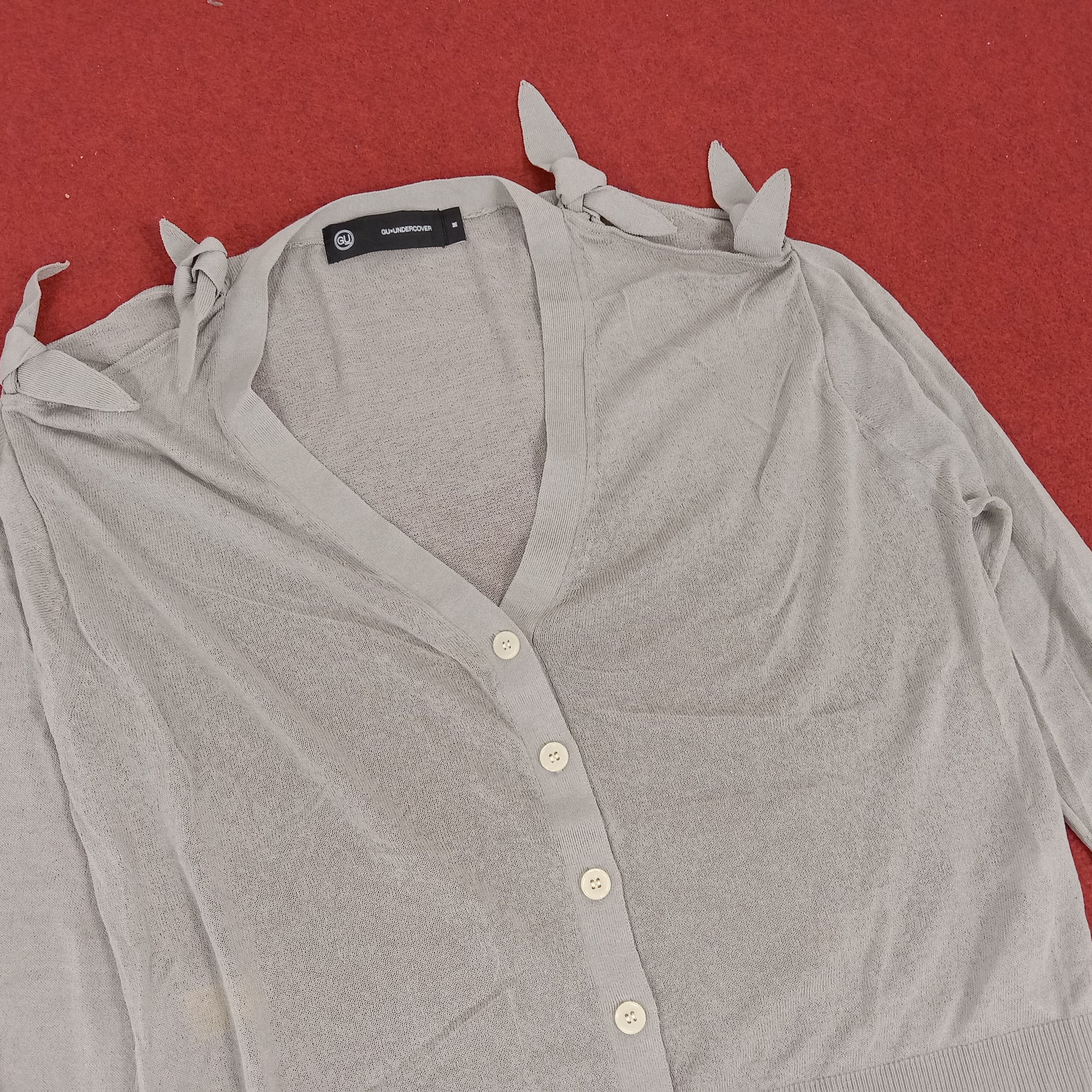GU GU x Undercover Japanese Brand Women Cardigan Sweater Size S / US 4 / IT 40 - 2 Thumbnail