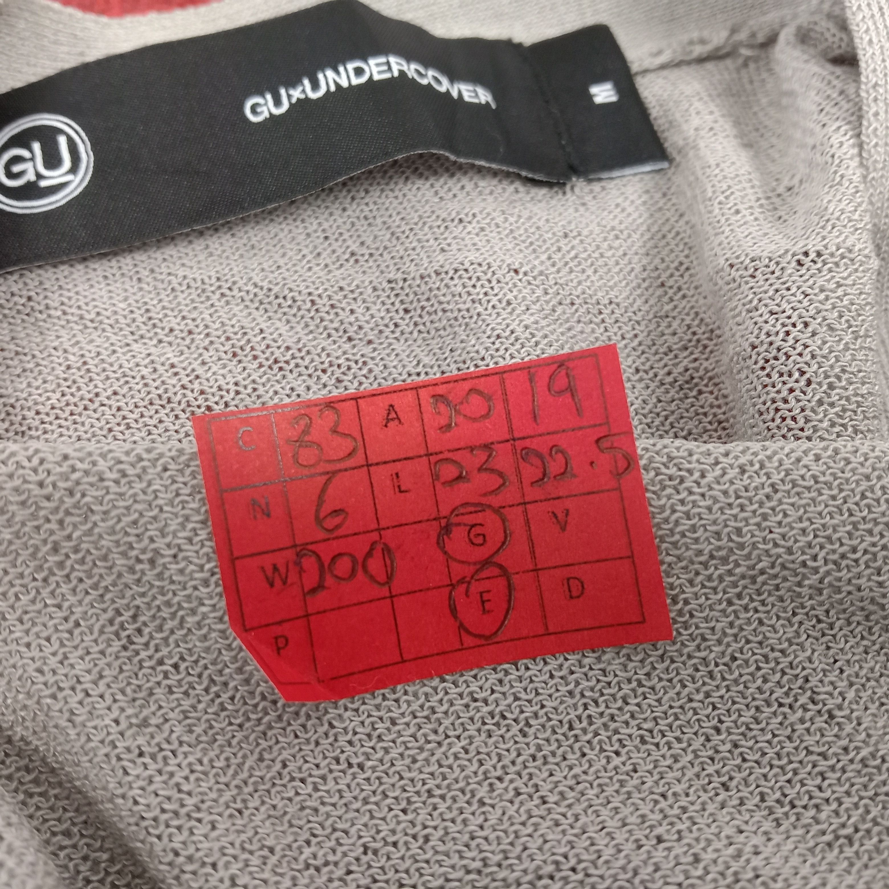 GU GU x Undercover Japanese Brand Women Cardigan Sweater Size S / US 4 / IT 40 - 10 Thumbnail