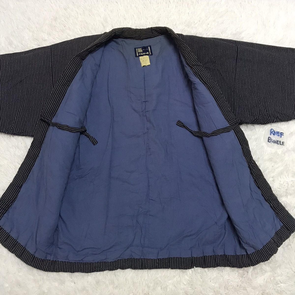 Japanese Brand Hanten Noragi Quilted Kimono Japanese Brand Size US L / EU 52-54 / 3 - 5 Thumbnail