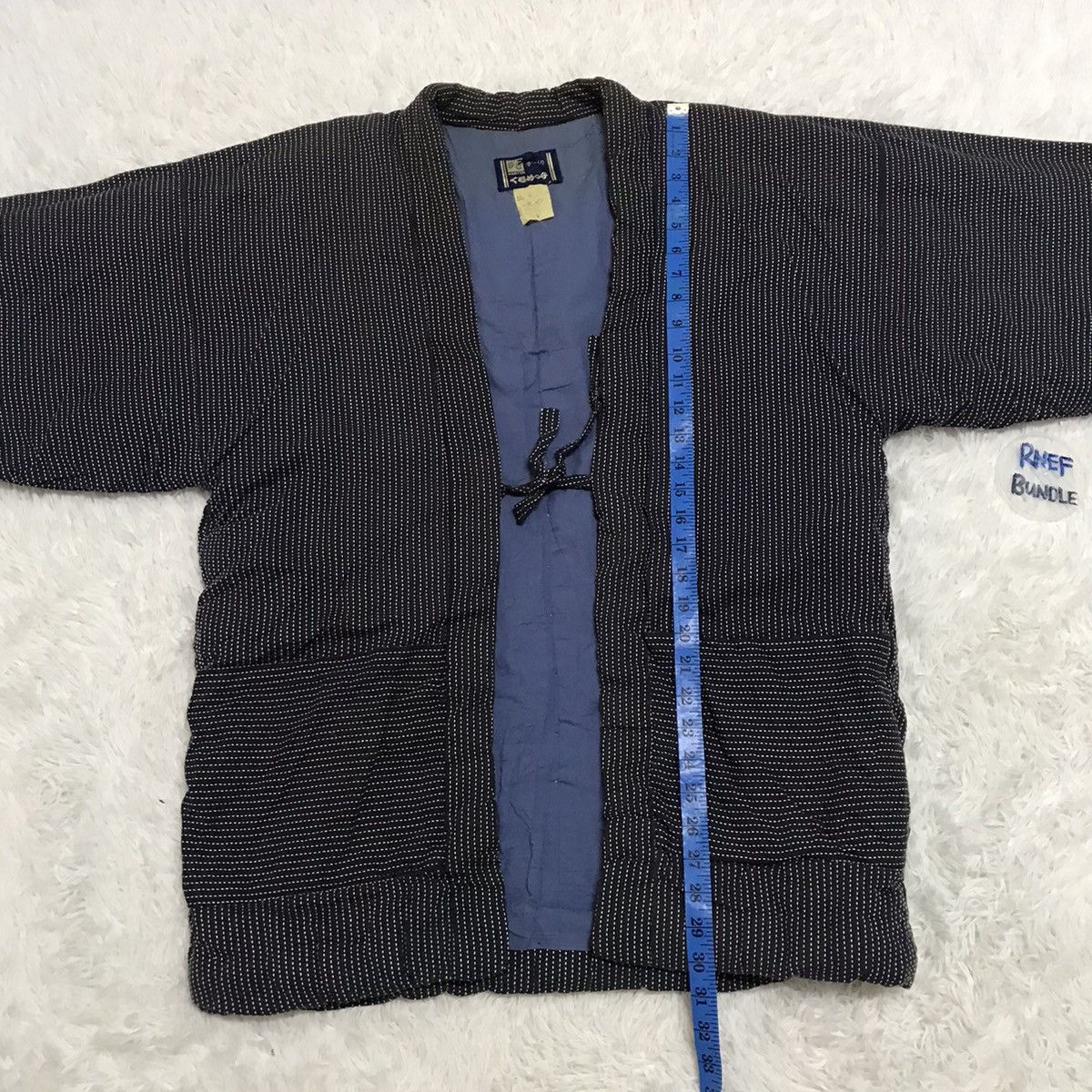 Japanese Brand Hanten Noragi Quilted Kimono Japanese Brand Size US L / EU 52-54 / 3 - 8 Thumbnail
