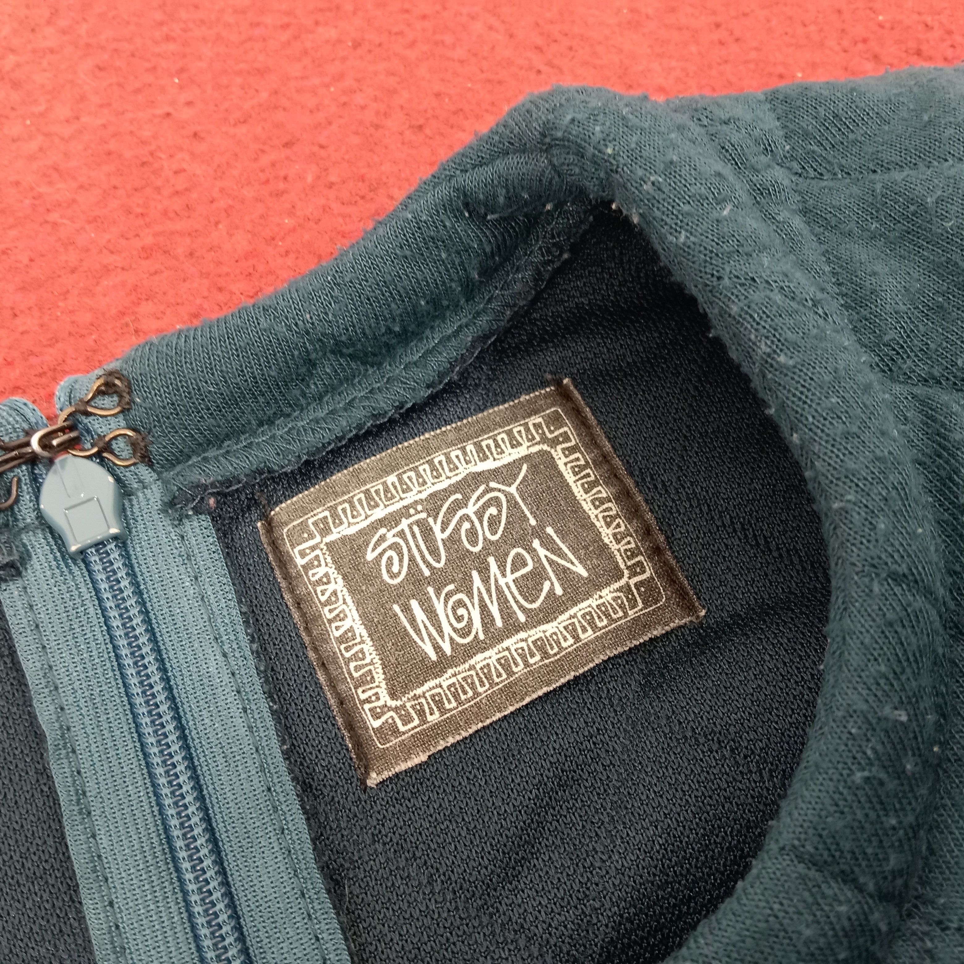 Other Stussy Women Custom Logo Style Zipper Sweater Tshirt Size M / US 6-8 / IT 42-44 - 5 Thumbnail