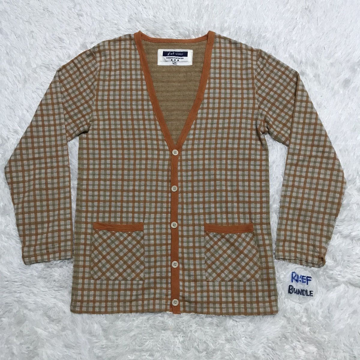 Japanese Brand Cardigan Japanese Brand nice design Size US M / EU 48-50 / 2 - 1 Thumbnail