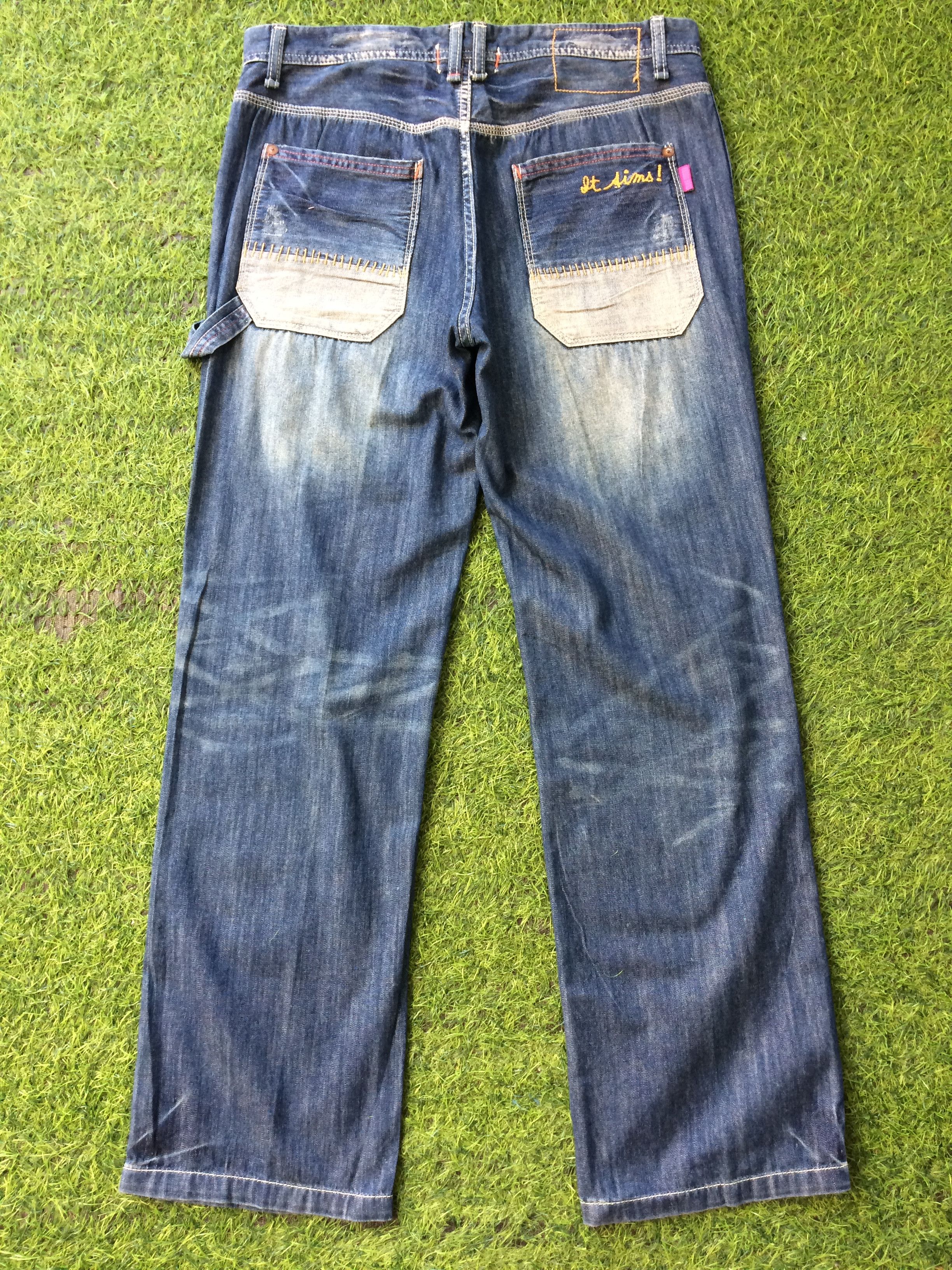Japanese Brand × Unsound Rags Japanese Patchwork Workwear Jeans Pants D-527 Size US 33 - 2 Thumbnail