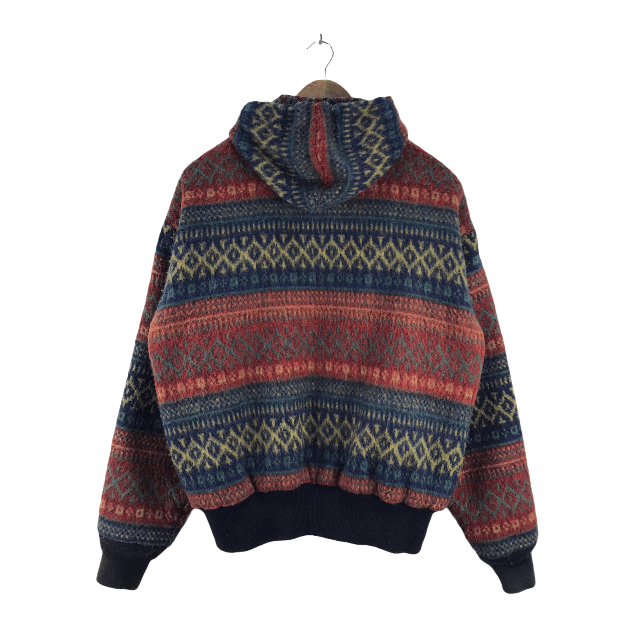 Schott Vintage Schott Wool Navajo Blanket Bomber Hoodies Jacket Size US M / EU 48-50 / 2 - 2 Thumbnail