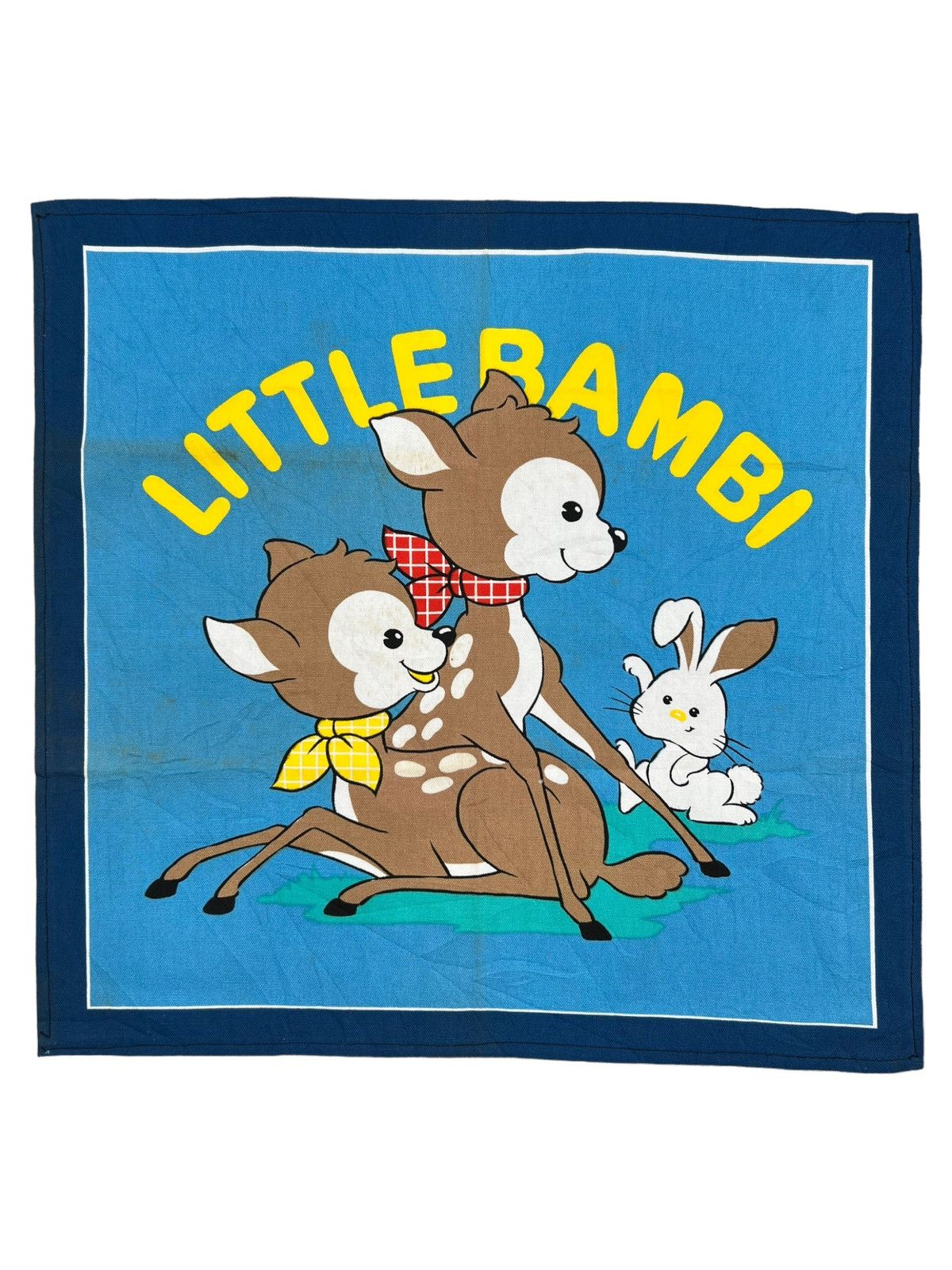 Japanese Brand Little Bambi Handkerchief Neckerchief Bandana Pocketsquare Size ONE SIZE - 1 Thumbnail