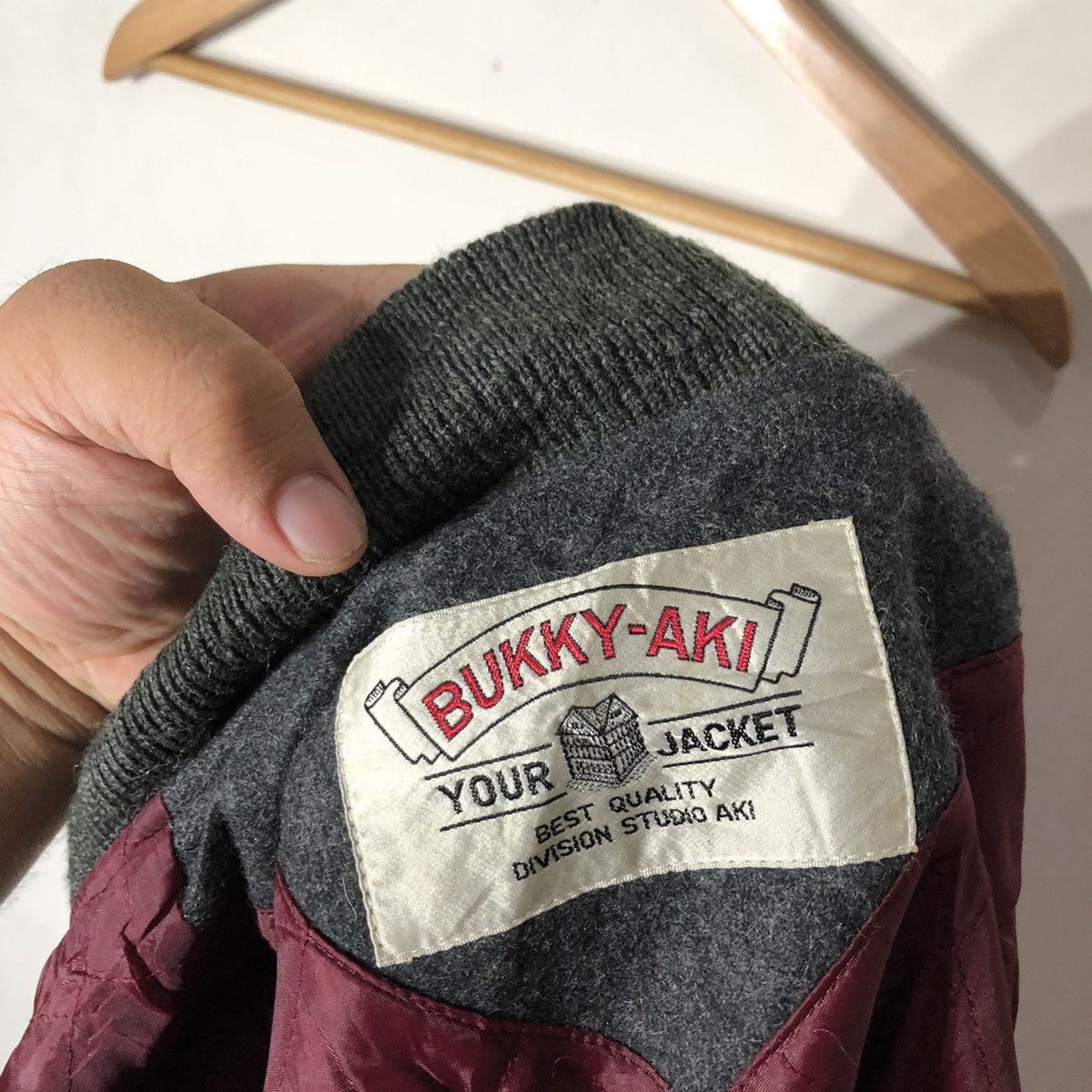 Vintage Bukky-Aki by Division Studio Aki Varsity Jacket Size US M / EU 48-50 / 2 - 14 Thumbnail