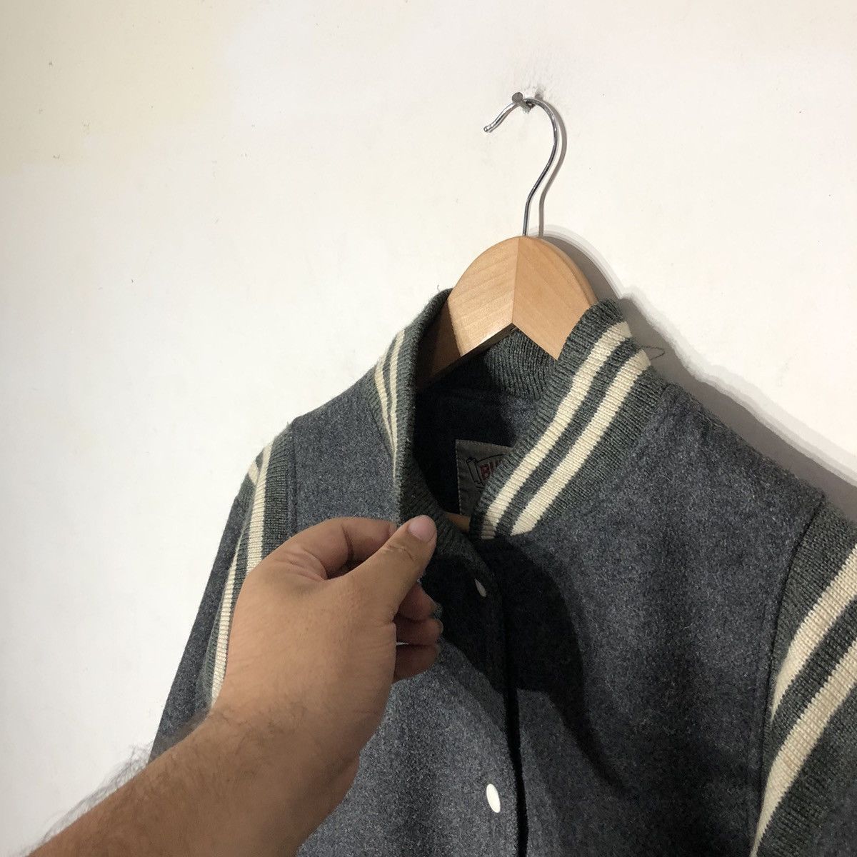 Vintage Bukky-Aki by Division Studio Aki Varsity Jacket Size US M / EU 48-50 / 2 - 7 Thumbnail