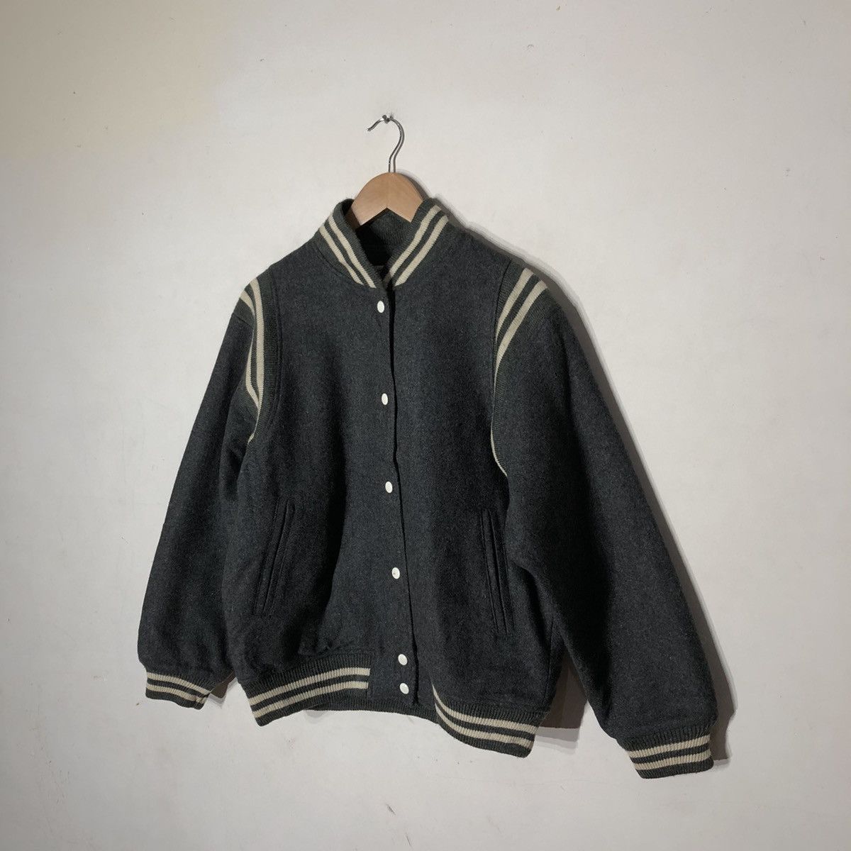 Vintage Bukky-Aki by Division Studio Aki Varsity Jacket Size US M / EU 48-50 / 2 - 2 Thumbnail