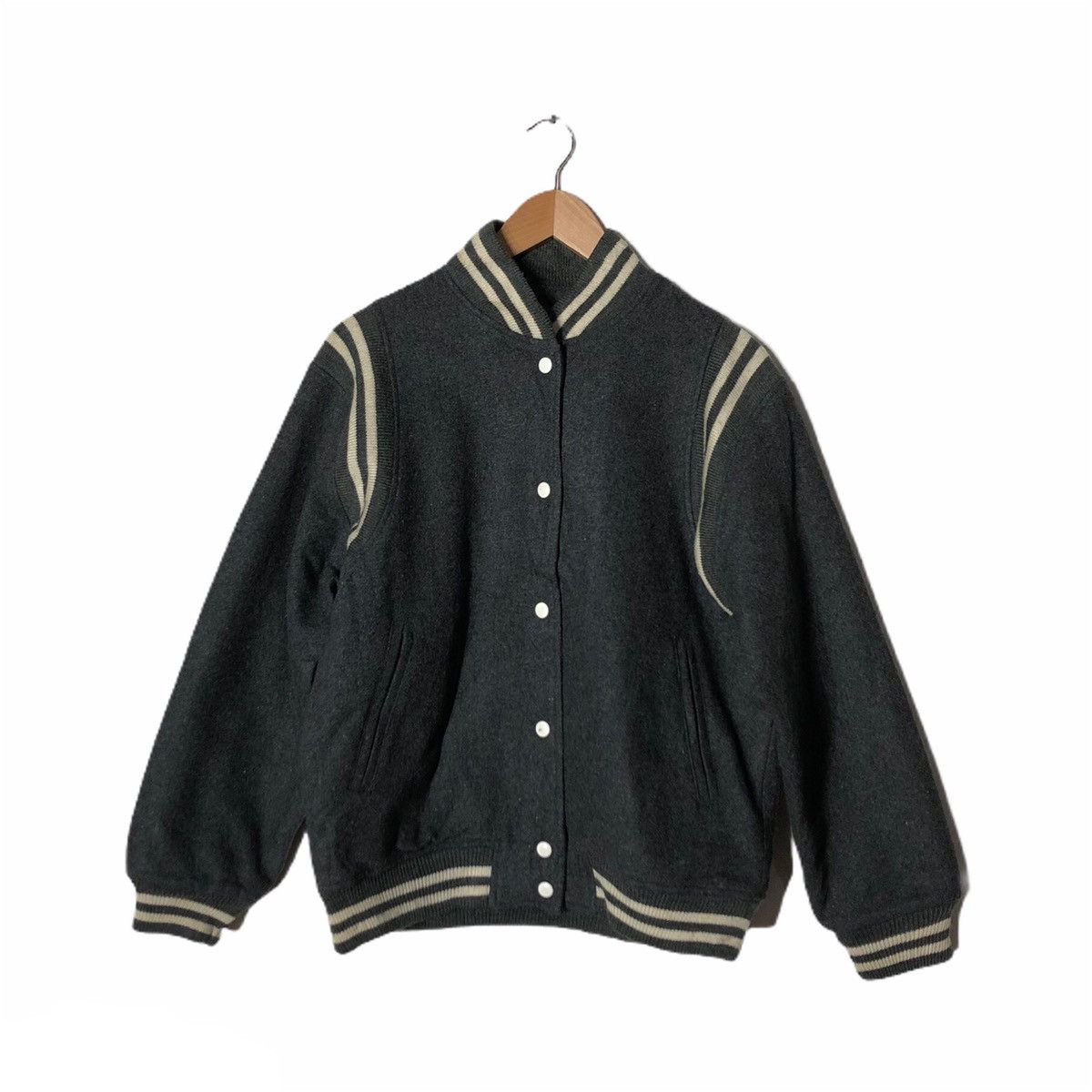 Vintage Bukky-Aki by Division Studio Aki Varsity Jacket Size US M / EU 48-50 / 2 - 1 Thumbnail