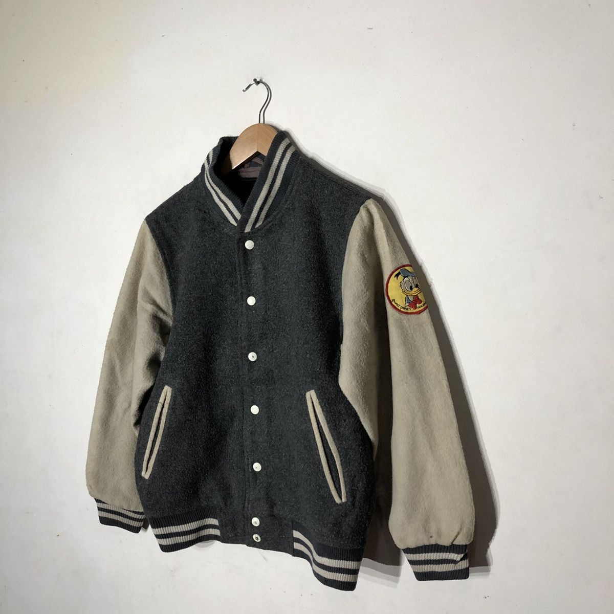 Cartoon Network Collins Donald Duck Disney Varsity Jacket Size US M / EU 48-50 / 2 - 2 Thumbnail