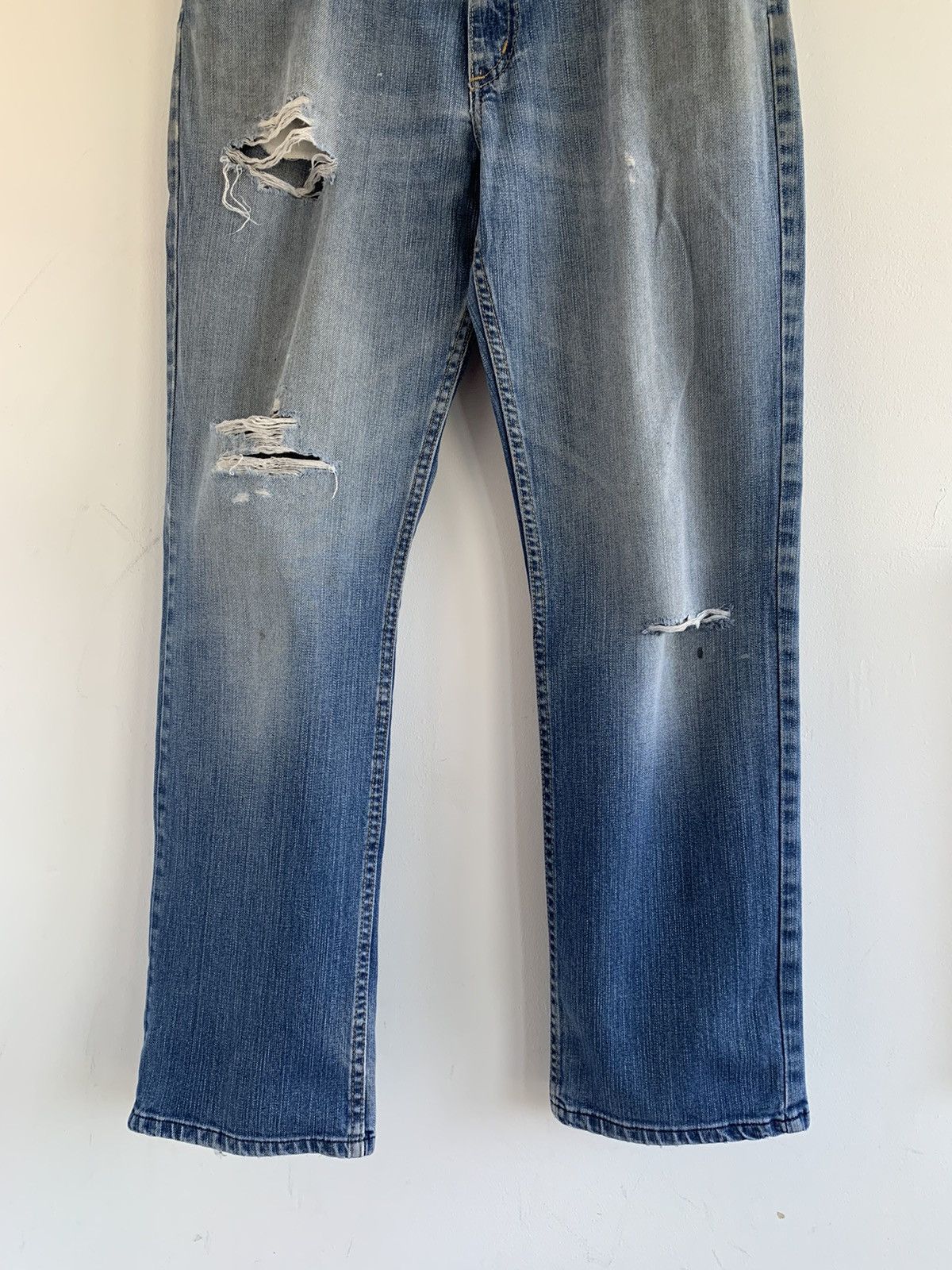Lee Vintage Lee Distressed Jeans Size US 32 / EU 48 - 4 Thumbnail