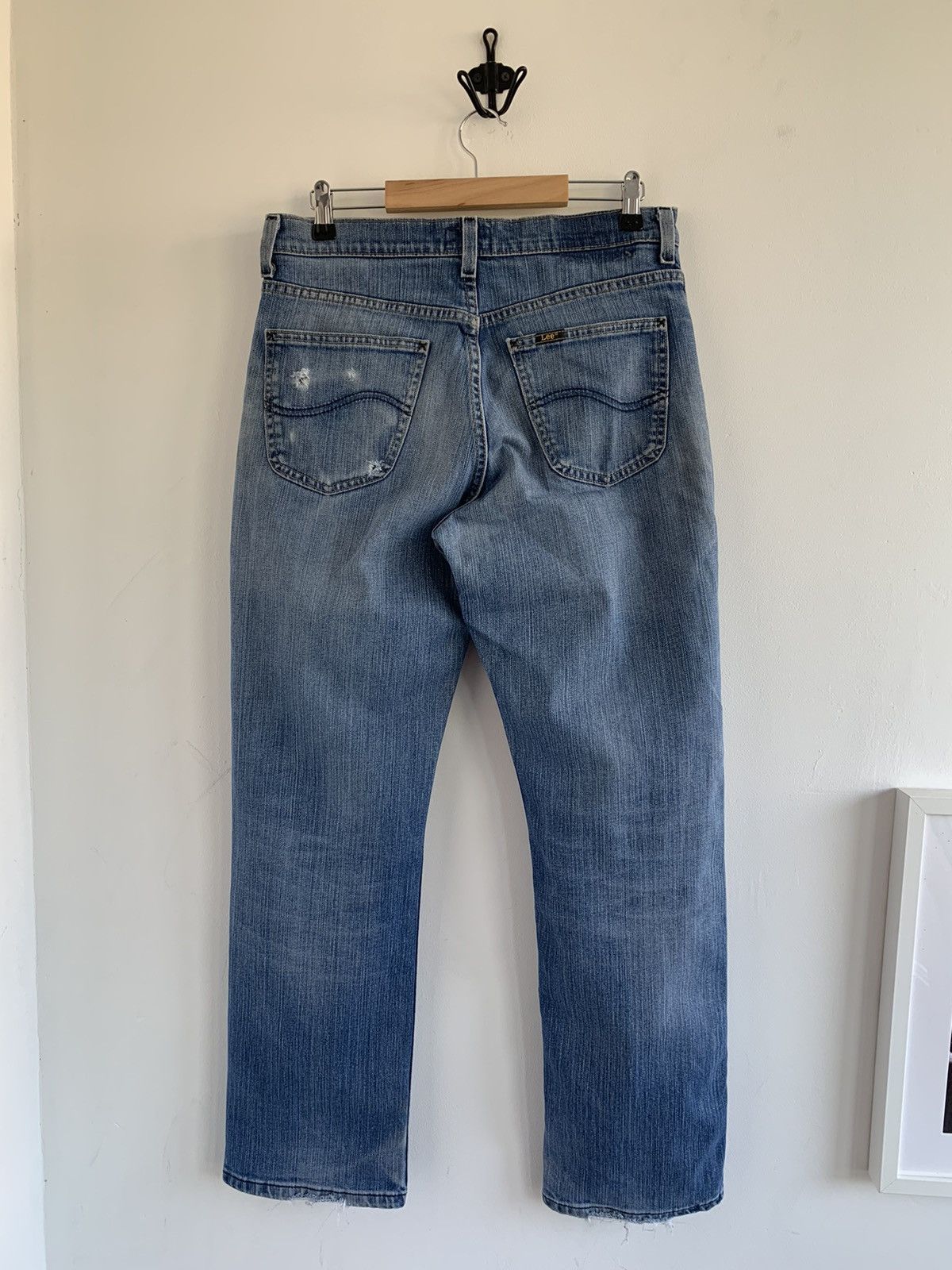 Lee Vintage Lee Distressed Jeans Size US 32 / EU 48 - 7 Thumbnail