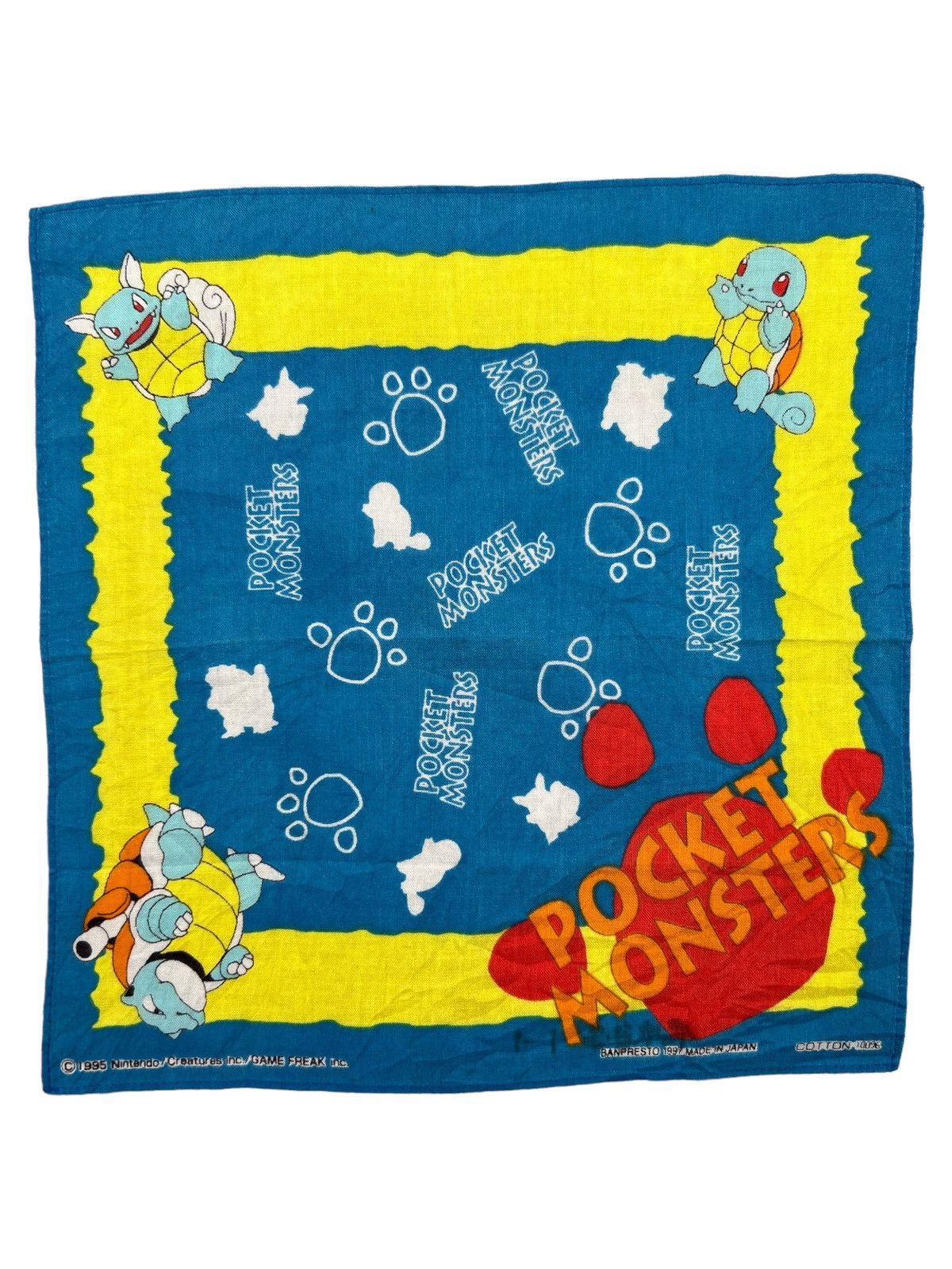 Pocket Monsters Handkerchief Neckerchief Pocketsquare
