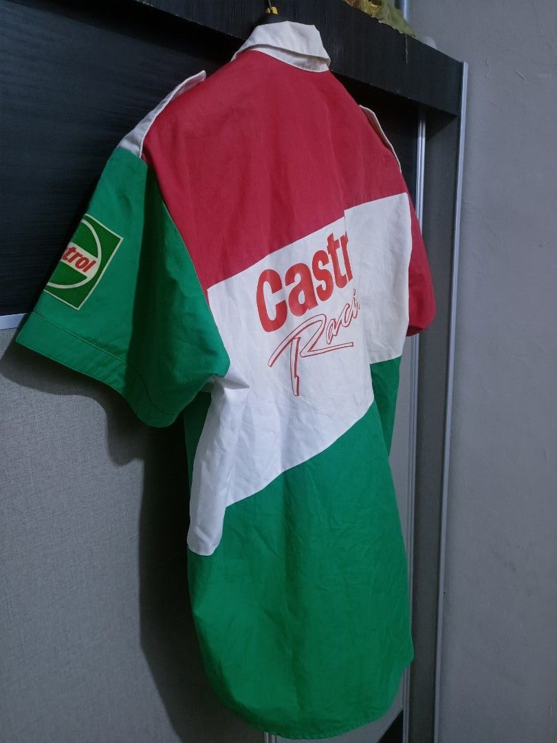 Gear for Sports × Vintage Vintage motorsports castrol racing exclusive button shirt Size US L / EU 52-54 / 3 - 7 Thumbnail