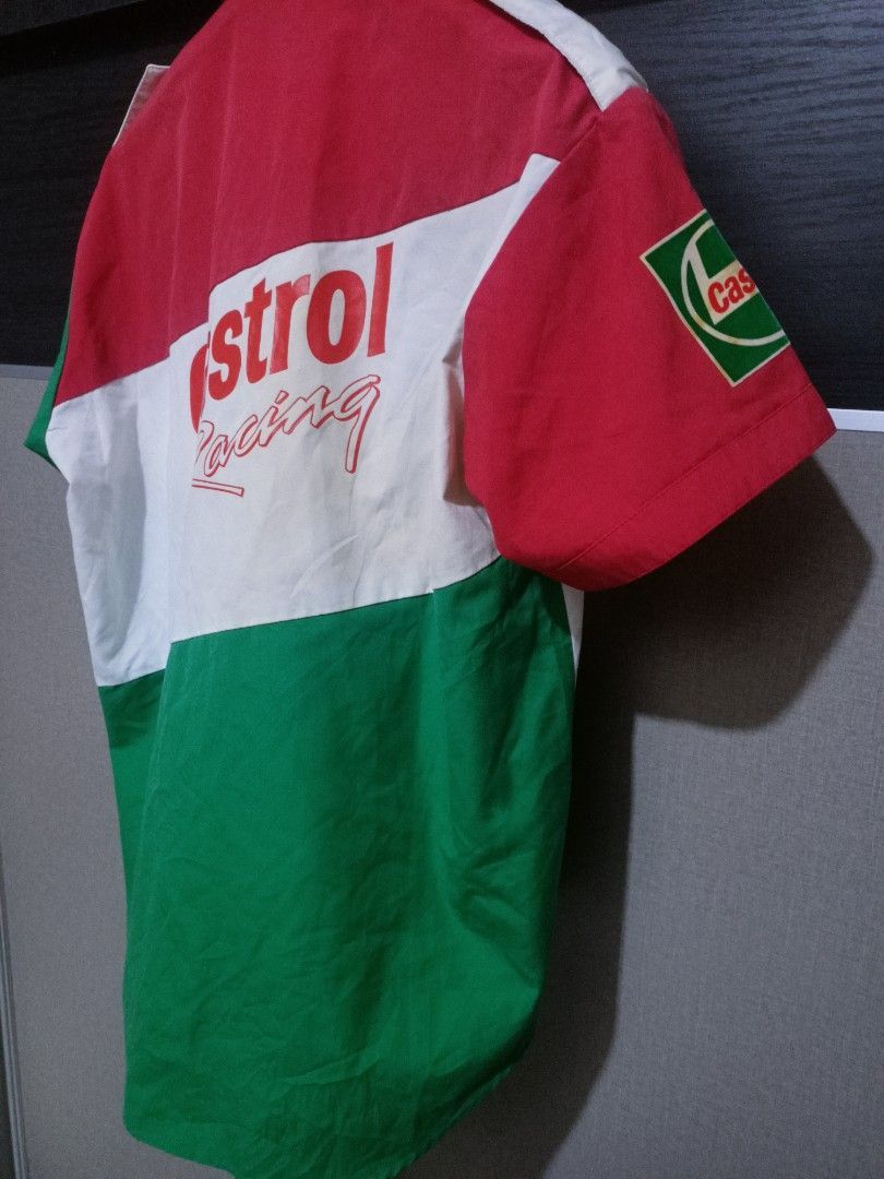 Gear for Sports × Vintage Vintage motorsports castrol racing exclusive button shirt Size US L / EU 52-54 / 3 - 8 Thumbnail