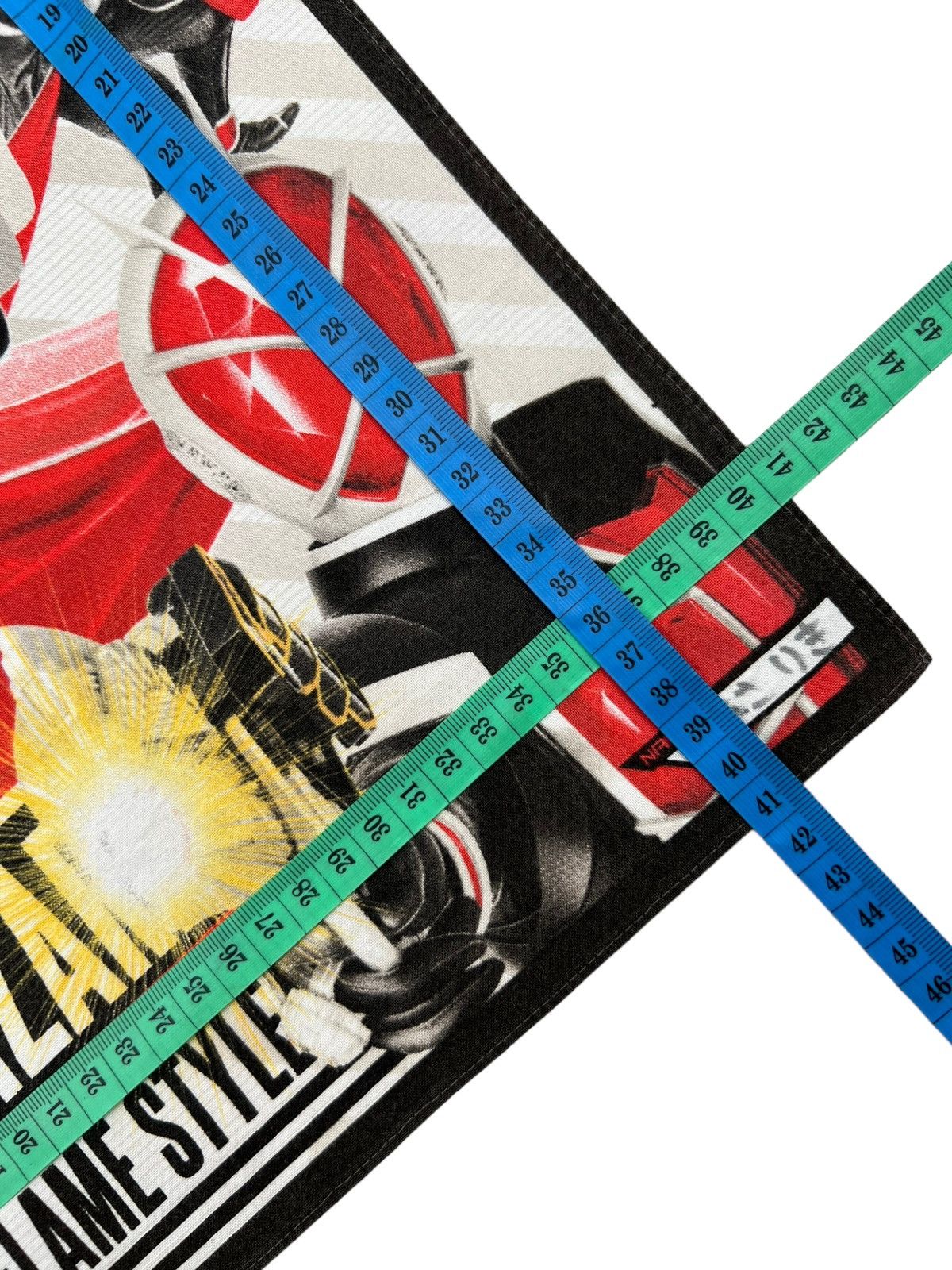 Japanese Brand Kamen Rider Handkerchief Neckerchief Bandana Pocketsquare Size ONE SIZE - 4 Thumbnail