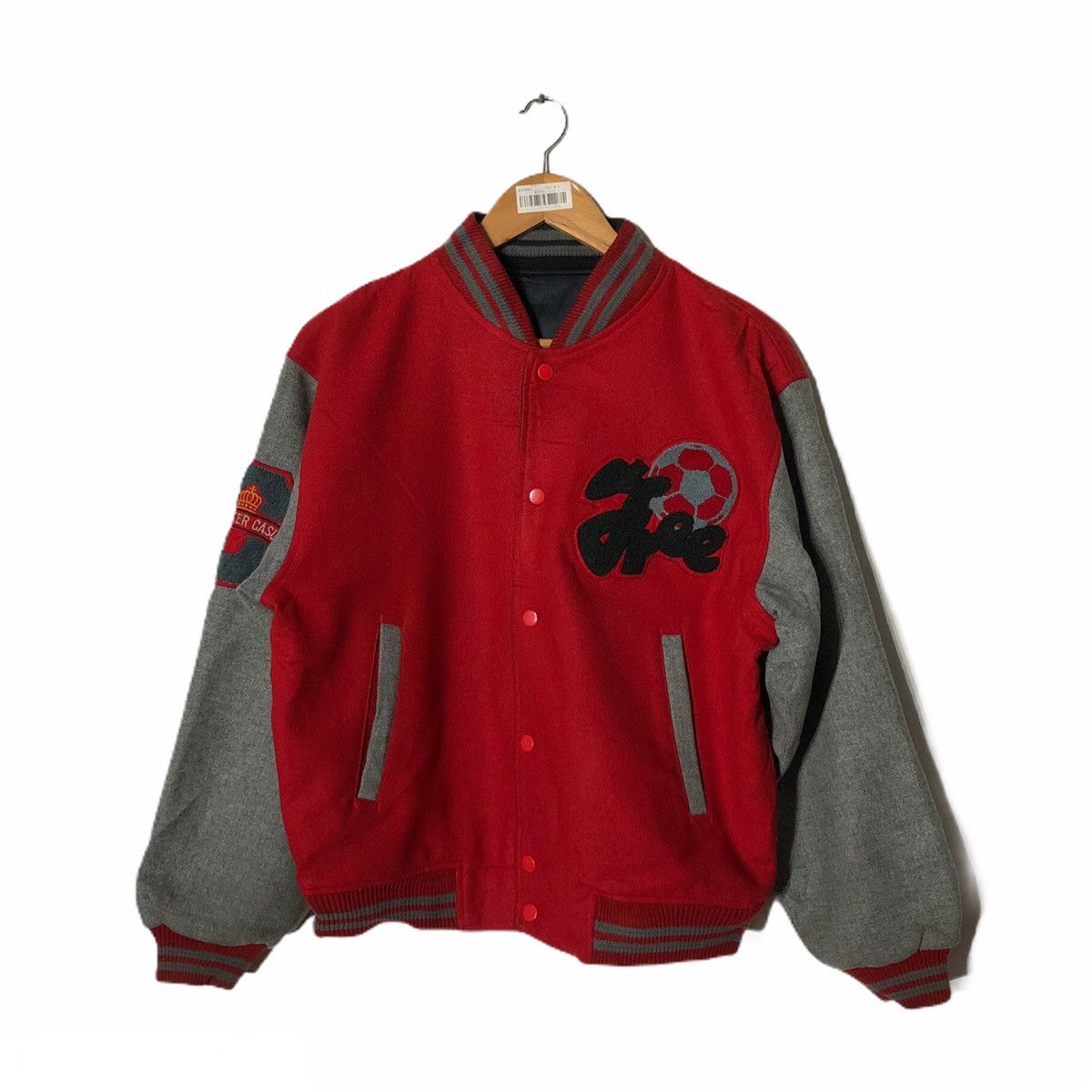 Japanese Brand Reversible Varisty Jacket LANCASTER Casual Size US S / EU 44-46 / 1 - 1 Thumbnail