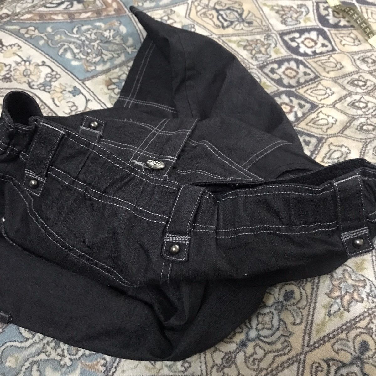 Japanese Brand ALGONQUINS Japan Studded Flare Pants Size US 28 / EU 44 - 16 Thumbnail
