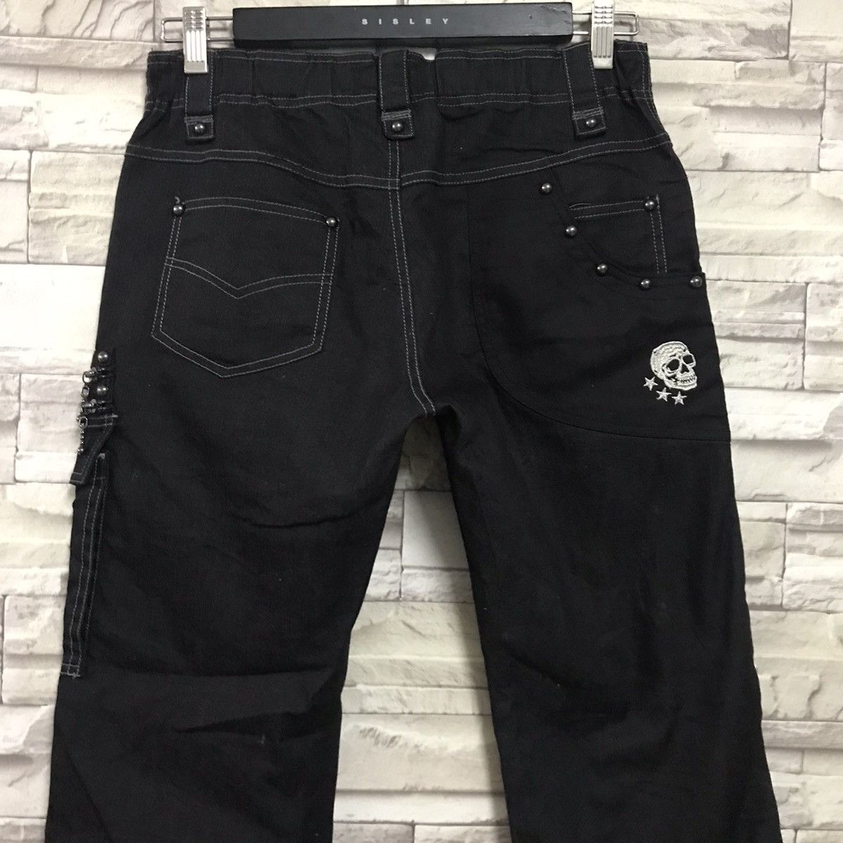 Japanese Brand ALGONQUINS Japan Studded Flare Pants Size US 28 / EU 44 - 11 Thumbnail
