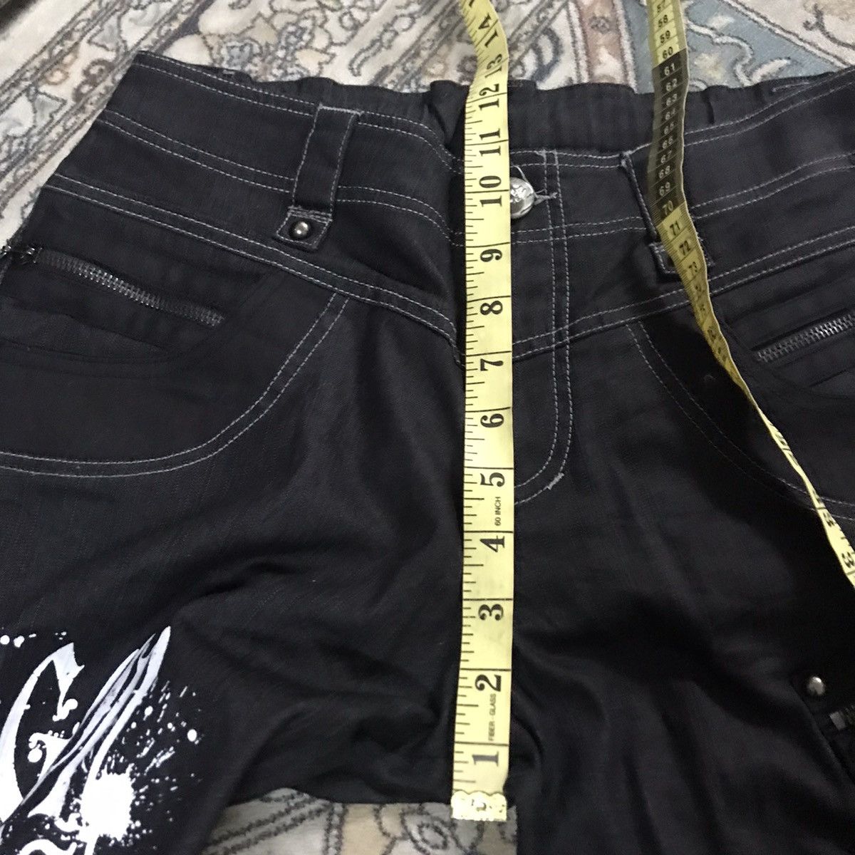 Japanese Brand ALGONQUINS Japan Studded Flare Pants Size US 28 / EU 44 - 21 Thumbnail