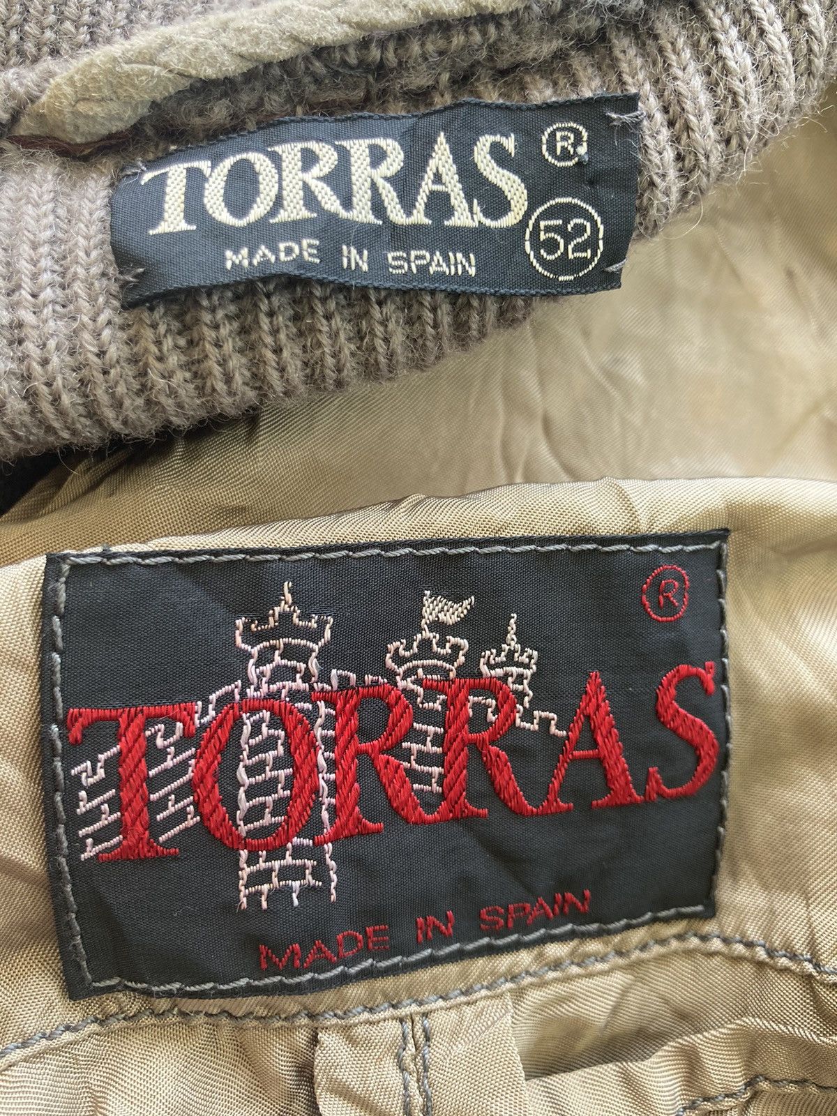 Torras VINTAGE TORRAS WOOL LEATHER JACKET Size US L / EU 52-54 / 3 - 5 Thumbnail