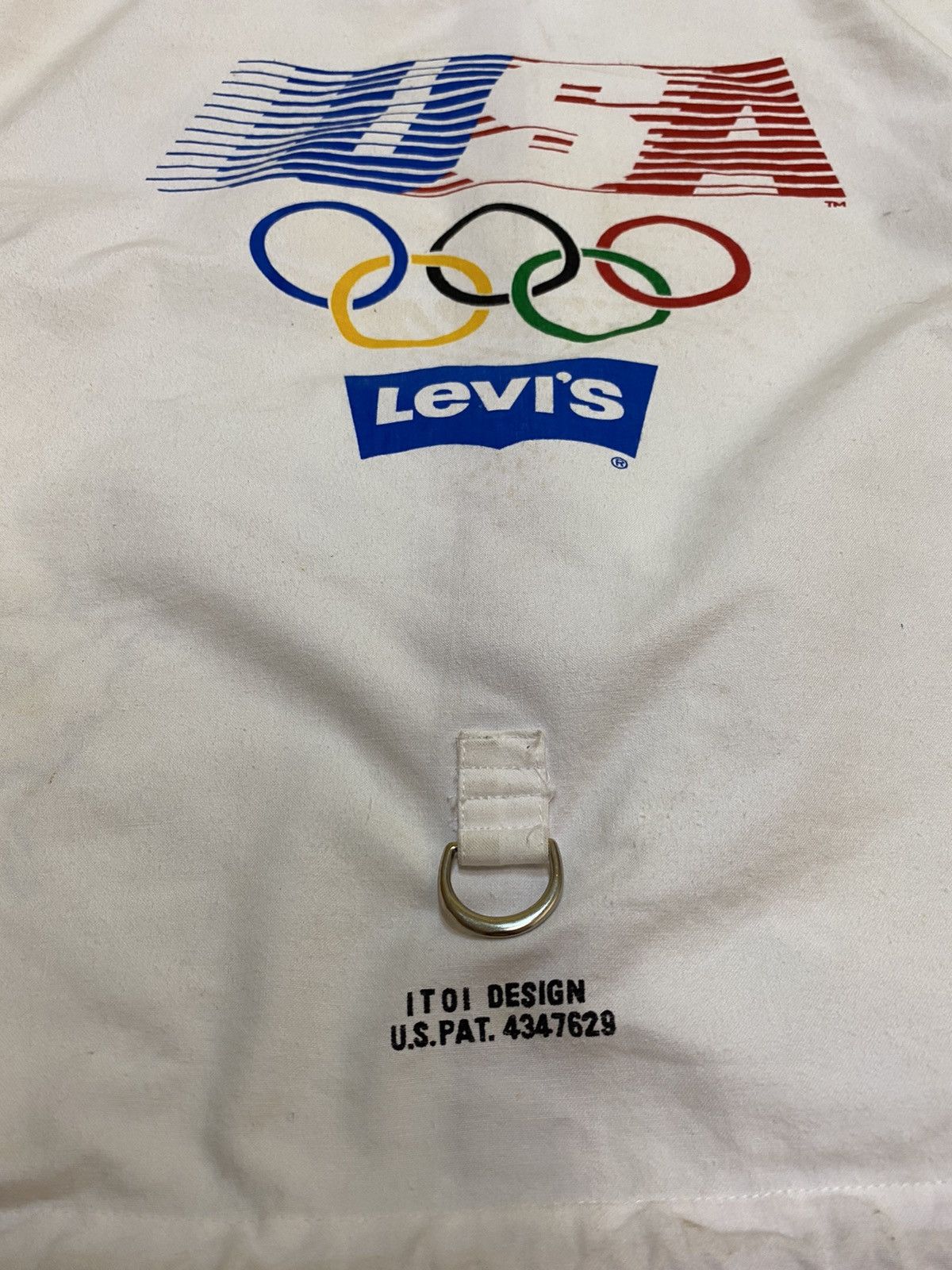 Levi's Vintage 80’s Levis Olympic USA Sweater-GK59 Size US S / EU 44-46 / 1 - 5 Thumbnail