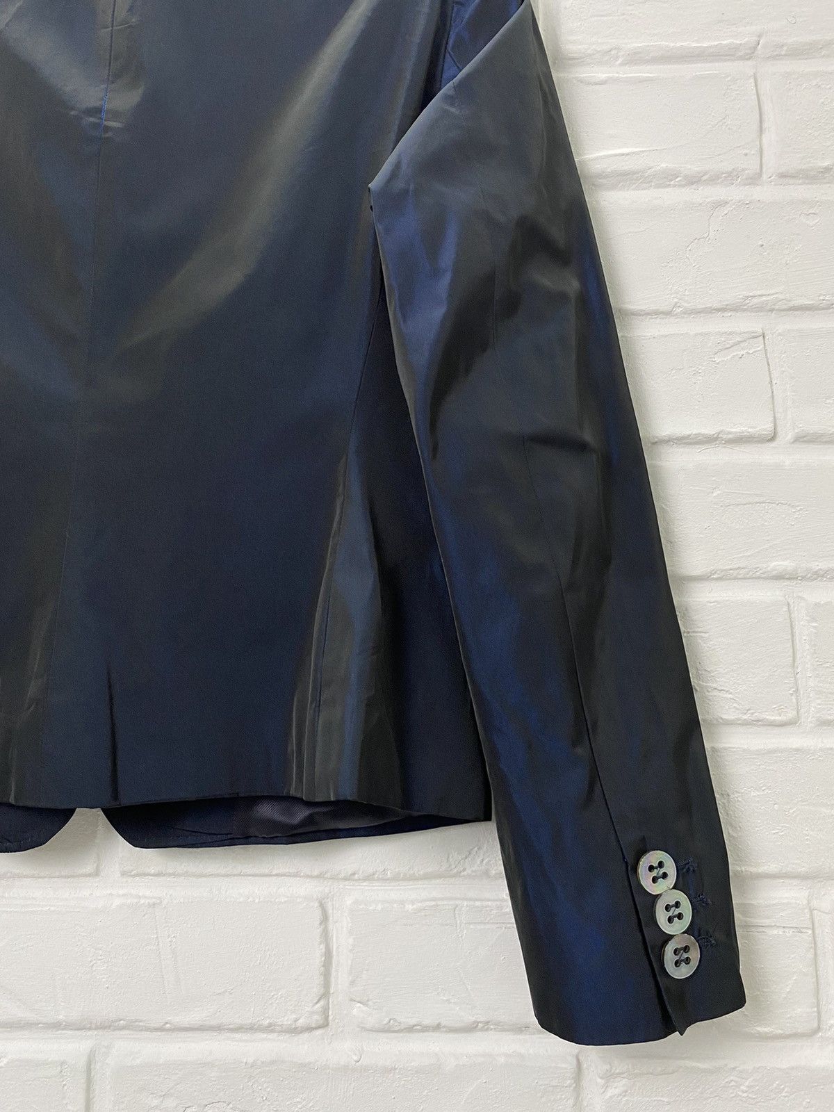 Max Mara MAX MARA Womens Navy Blue Blazer Jacket size 46 Size L / US 10 / IT 46 - 9 Thumbnail