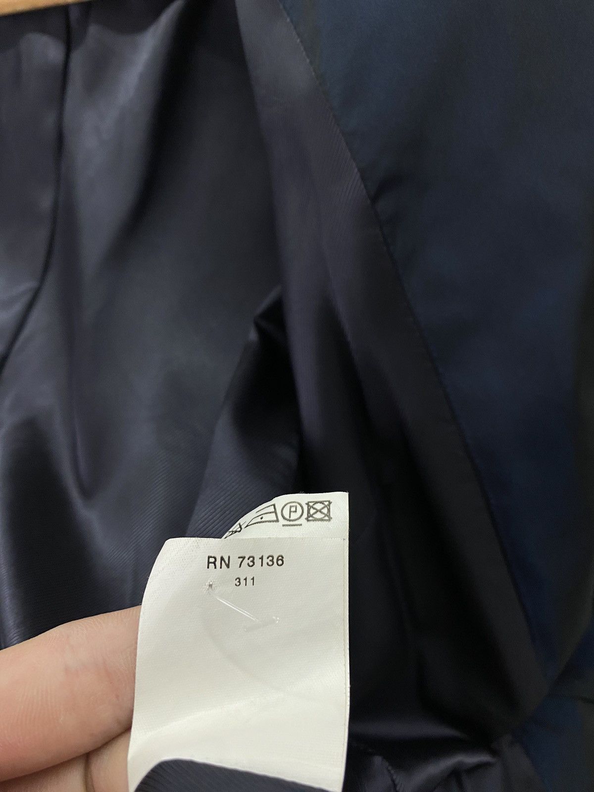 Max Mara MAX MARA Womens Navy Blue Blazer Jacket size 46 Size L / US 10 / IT 46 - 12 Thumbnail