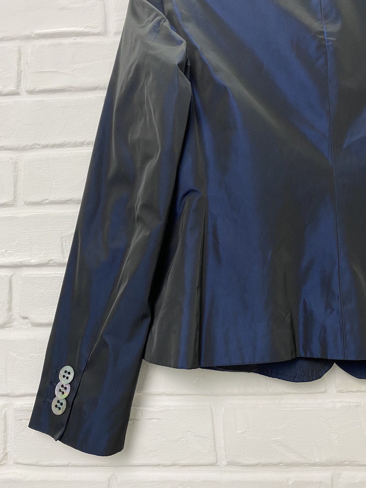 Max Mara MAX MARA Womens Navy Blue Blazer Jacket size 46 Size L / US 10 / IT 46 - 10 Thumbnail