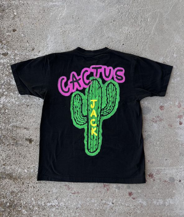 Travis Scott Cactus Jack Air Brush T-shirt Large Travis Scott 2018 ...