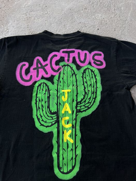 Travis Scott Cactus Jack Air Brush T-shirt Large Travis Scott 2018 ...