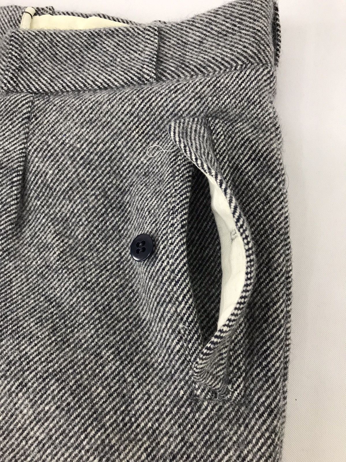 Japanese Brand × Vintage Vintage 90 Sommet Wool Woven Cropped Pants Japanese Brand Size US 33 - 6 Thumbnail