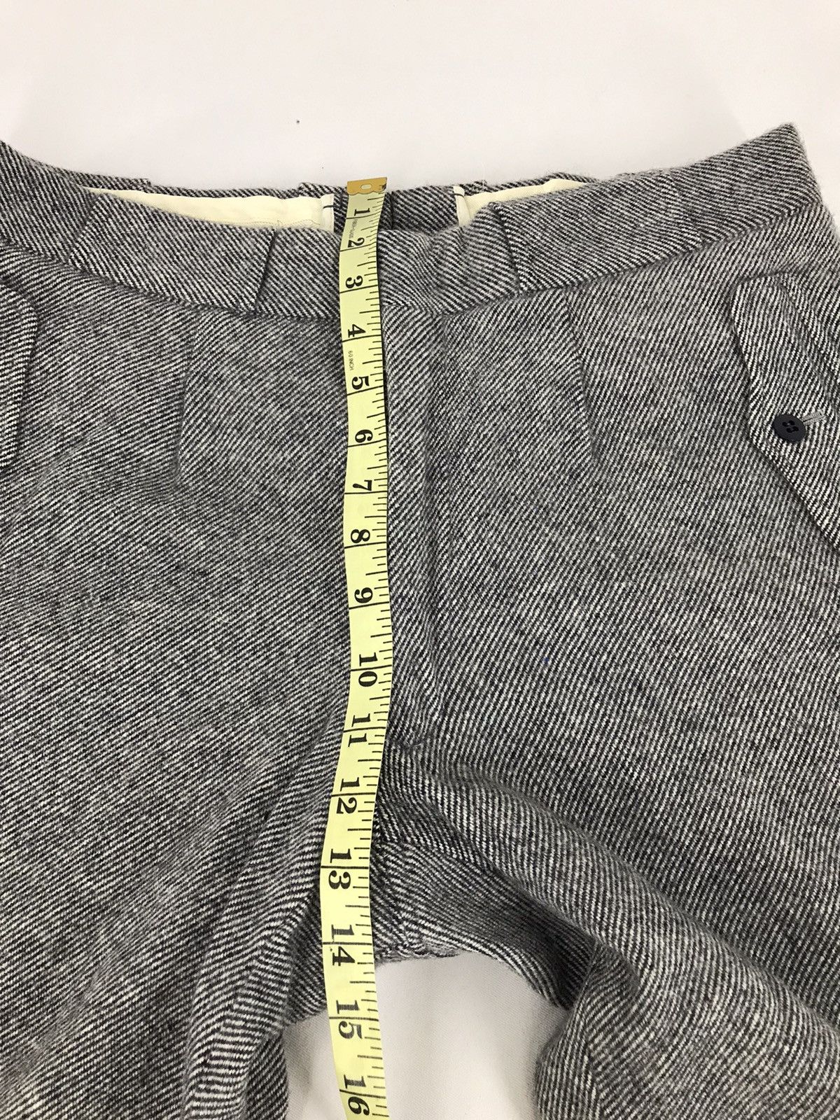 Japanese Brand × Vintage Vintage 90 Sommet Wool Woven Cropped Pants Japanese Brand Size US 33 - 13 Thumbnail