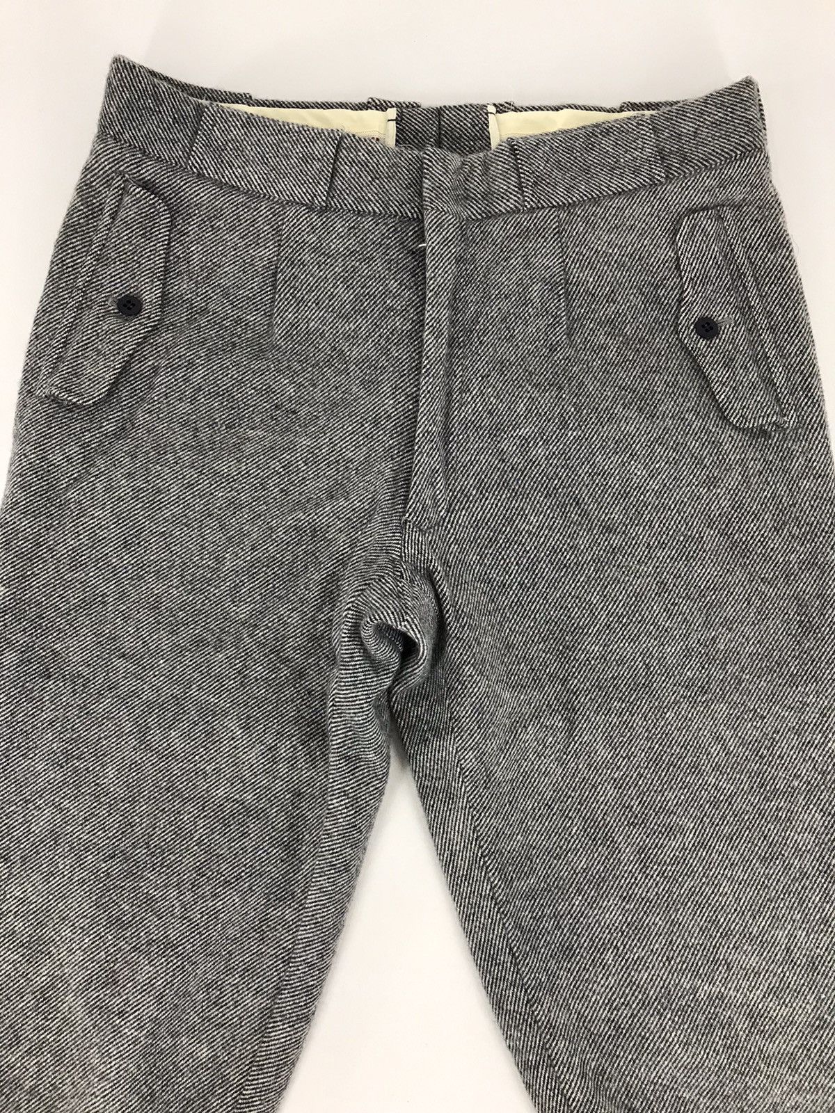 Japanese Brand × Vintage Vintage 90 Sommet Wool Woven Cropped Pants Japanese Brand Size US 33 - 4 Thumbnail