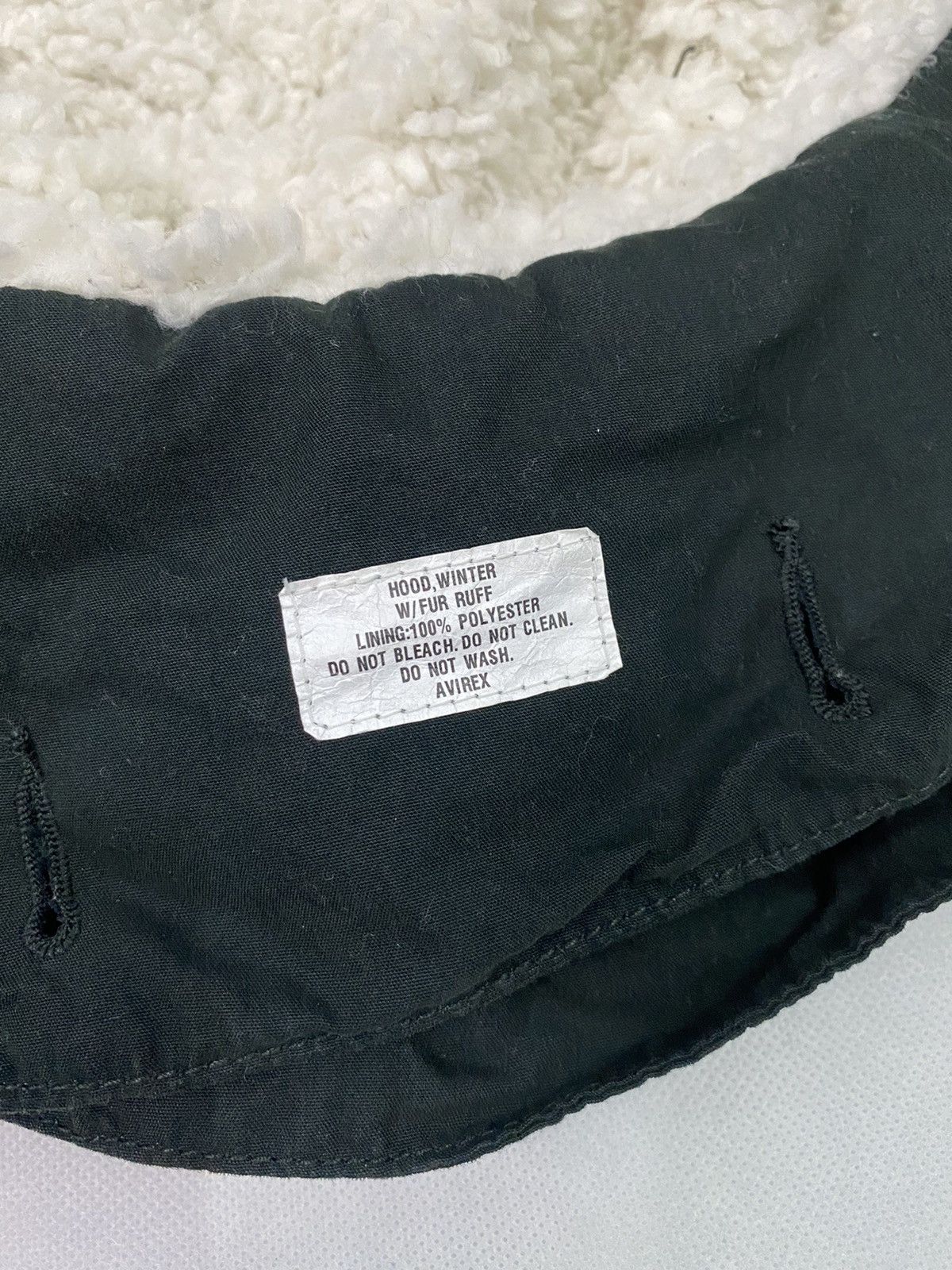 Avirex Avirex Hood Winter Fur Ruff Size ONE SIZE - 5 Thumbnail