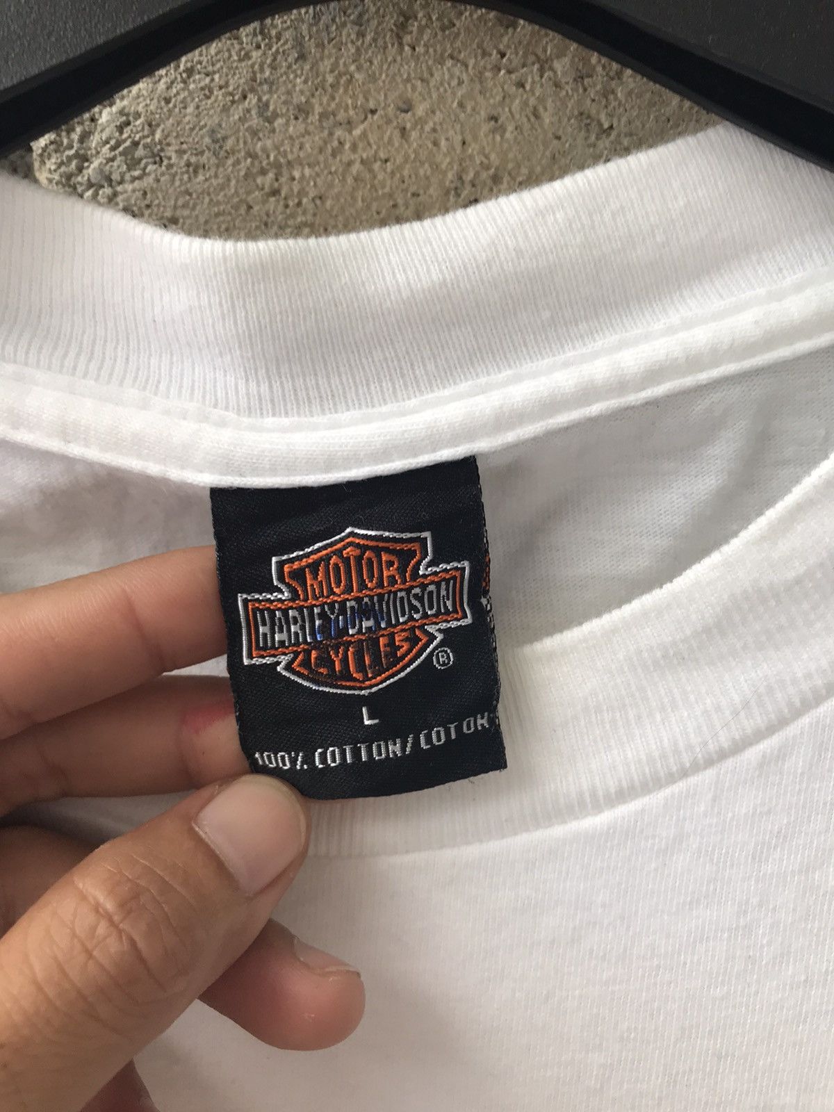 Harley Davidson × Vintage Vintage 90s Harley Davidson Killer Creek 1999 Made In USA Size US L / EU 52-54 / 3 - 3 Thumbnail