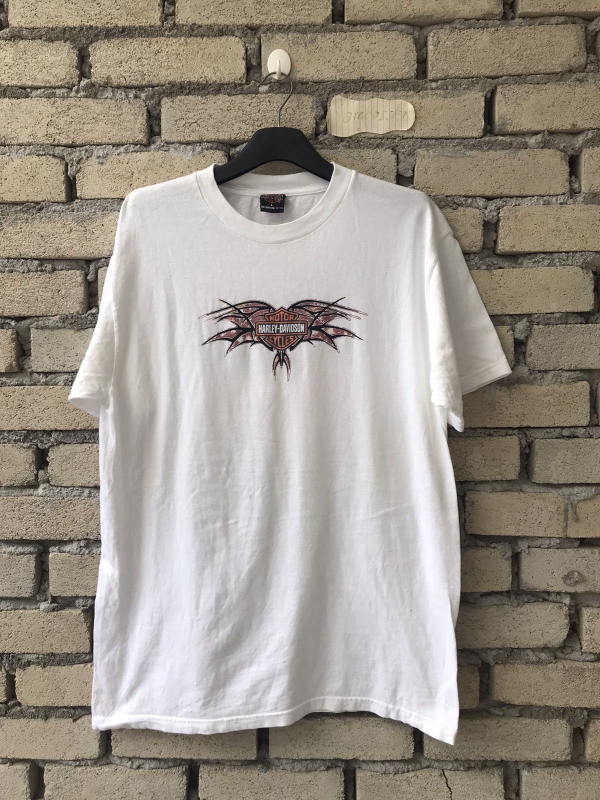 Harley Davidson × Vintage Vintage 90s Harley Davidson Killer Creek 1999 Made In USA Size US L / EU 52-54 / 3 - 2 Thumbnail