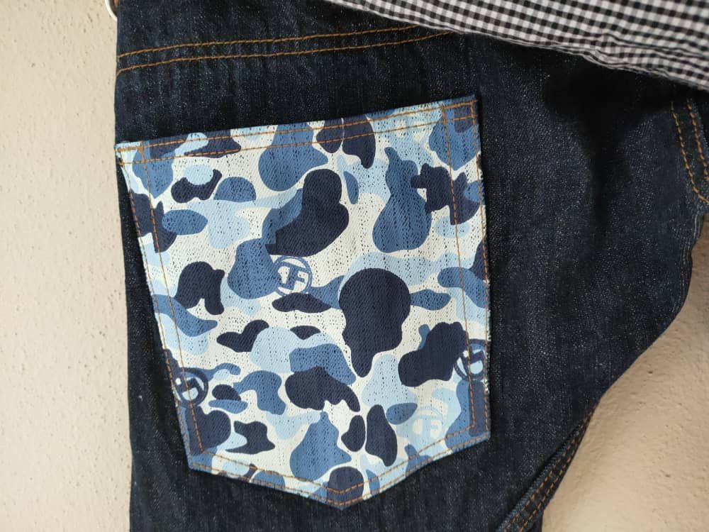 Japanese Brand Double Focus Double Waist Jeans Size US 30 / EU 46 - 5 Thumbnail