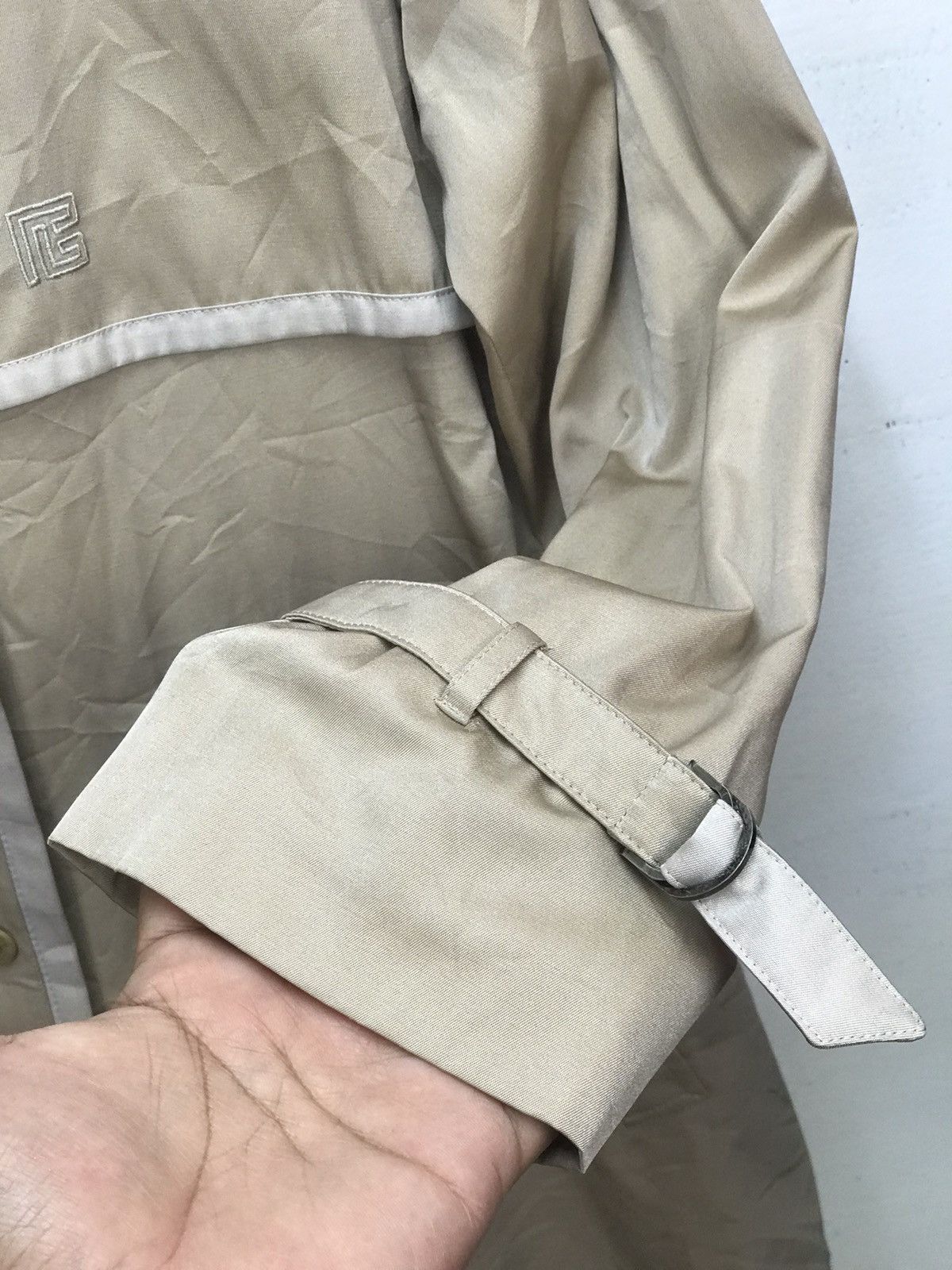 Balmain Vintage Pierre Balmain Tranch Coat Jacket Size US S / EU 44-46 / 1 - 7 Thumbnail