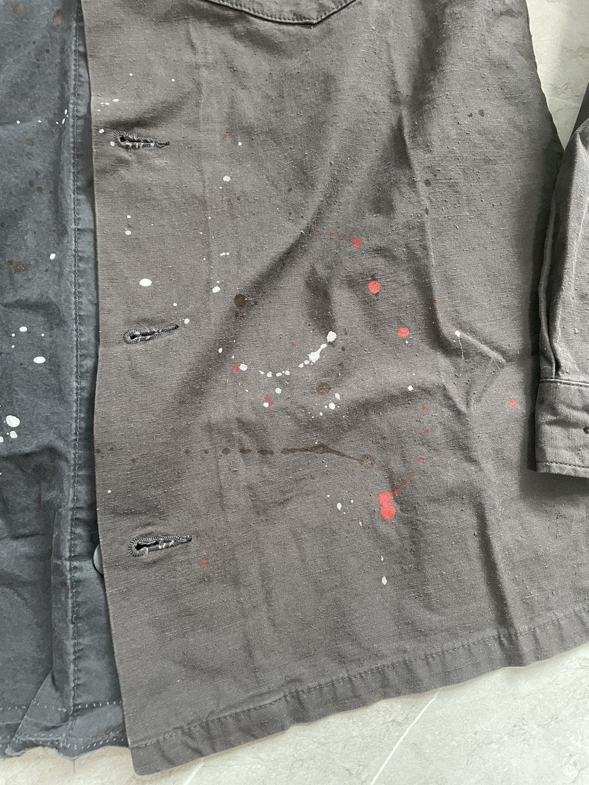 John Elliott FW18 Distressed military shirt L Size US L / EU 52-54 / 3 - 3 Thumbnail