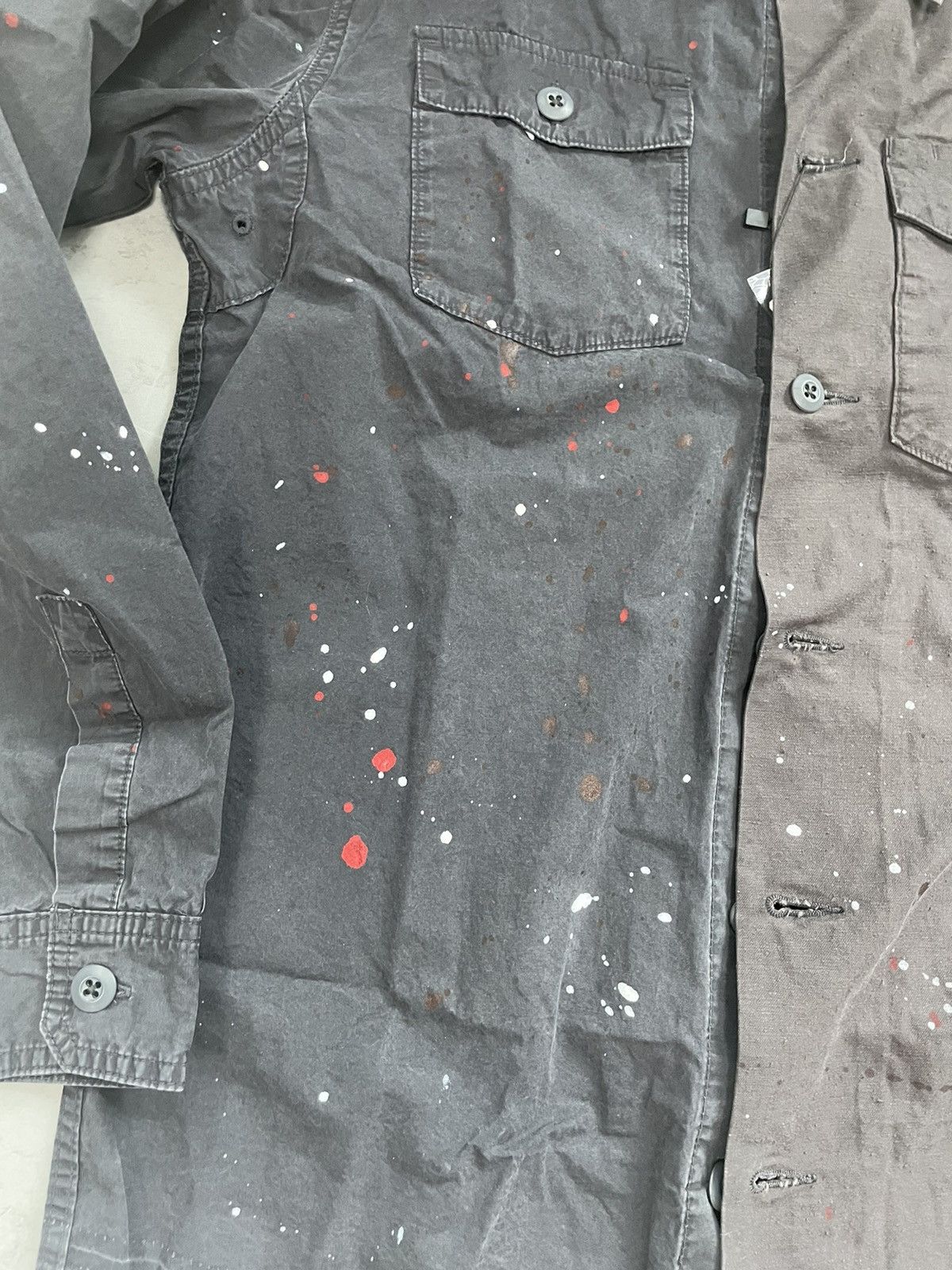 John Elliott FW18 Distressed military shirt L Size US L / EU 52-54 / 3 - 4 Thumbnail