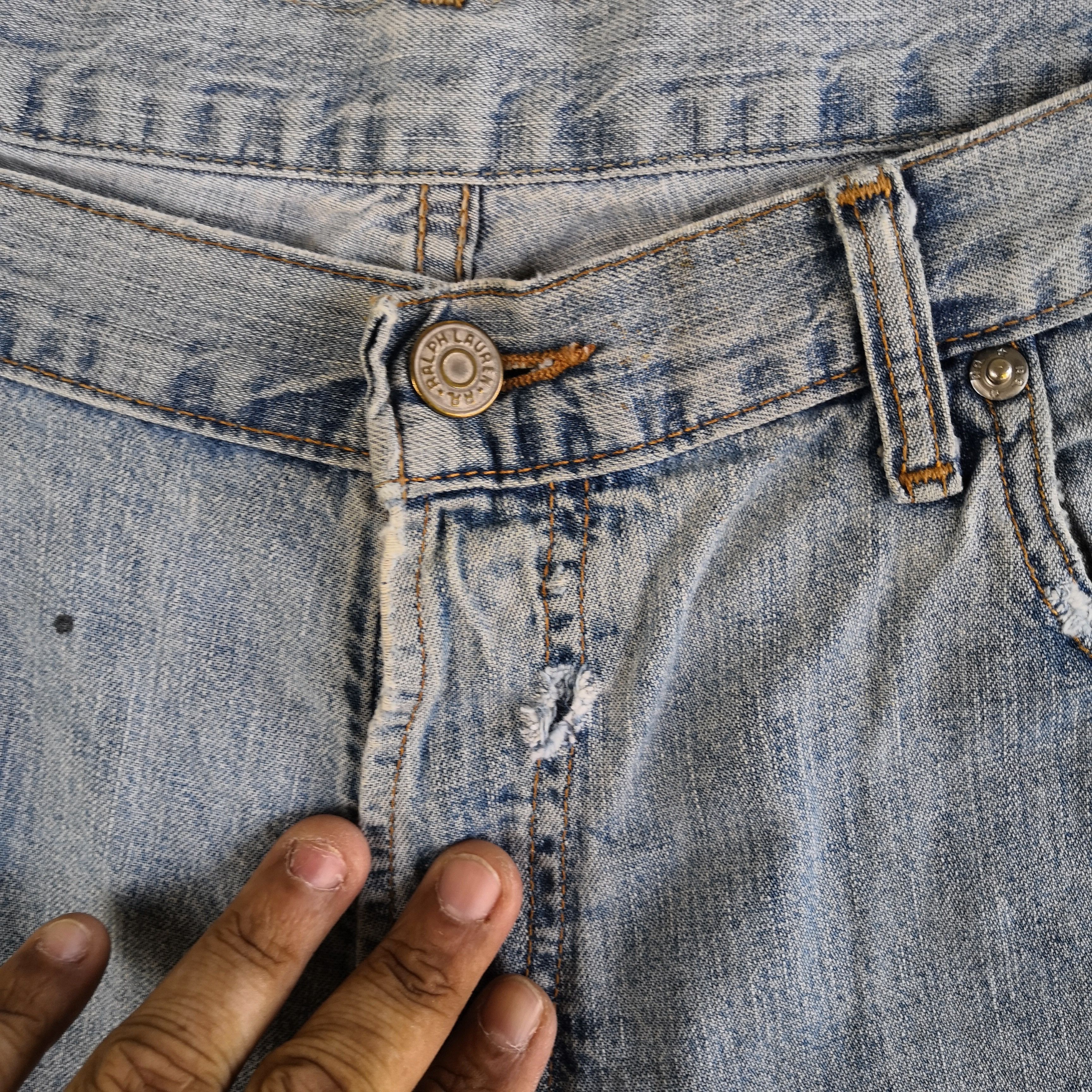 Ralph Lauren Vintage Ralph Lauren Jeans RRL Ralph Lauren Denim Pants Size US 36 / EU 52 - 6 Thumbnail
