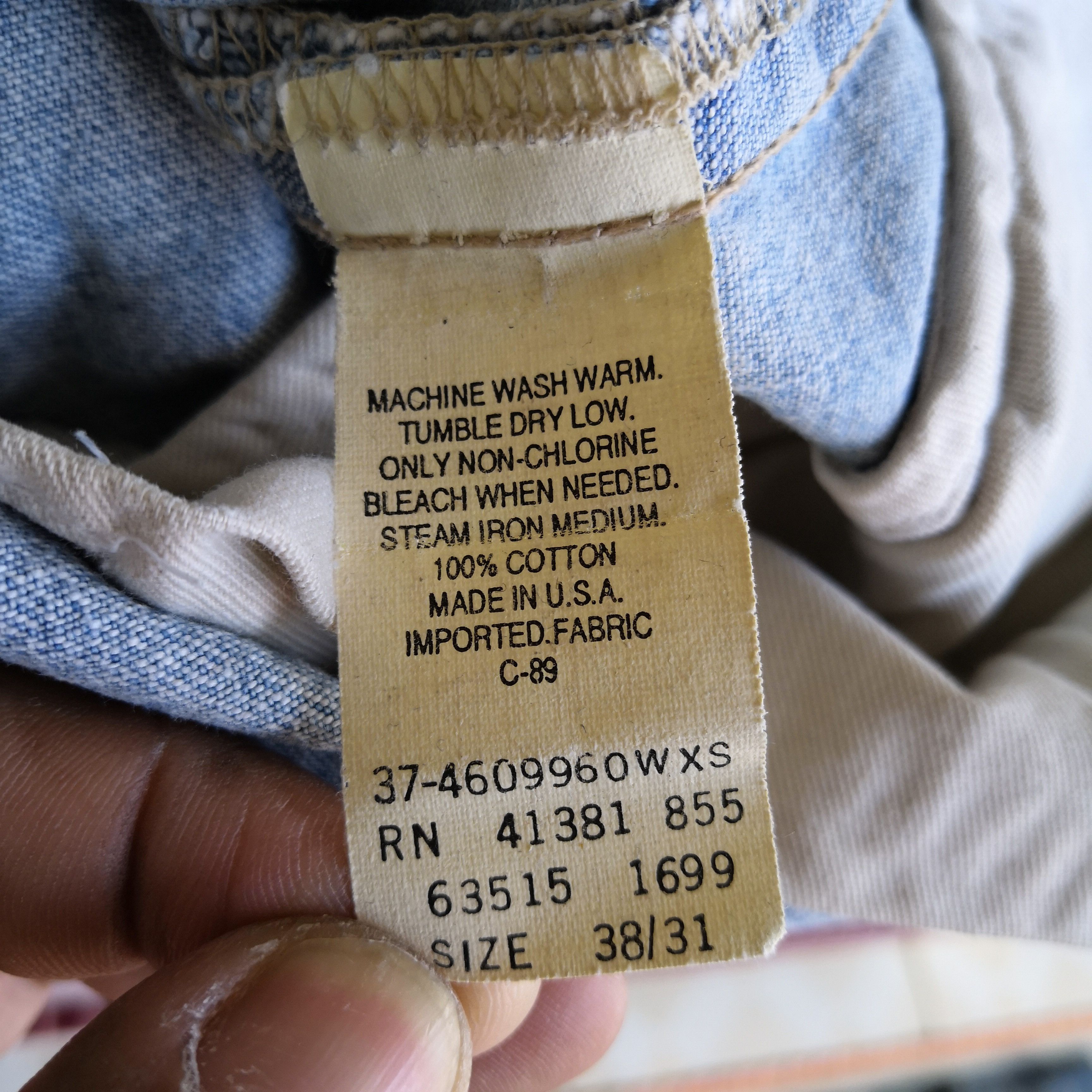 Ralph Lauren Vintage Ralph Lauren Jeans RRL Ralph Lauren Denim Pants Size US 36 / EU 52 - 9 Thumbnail