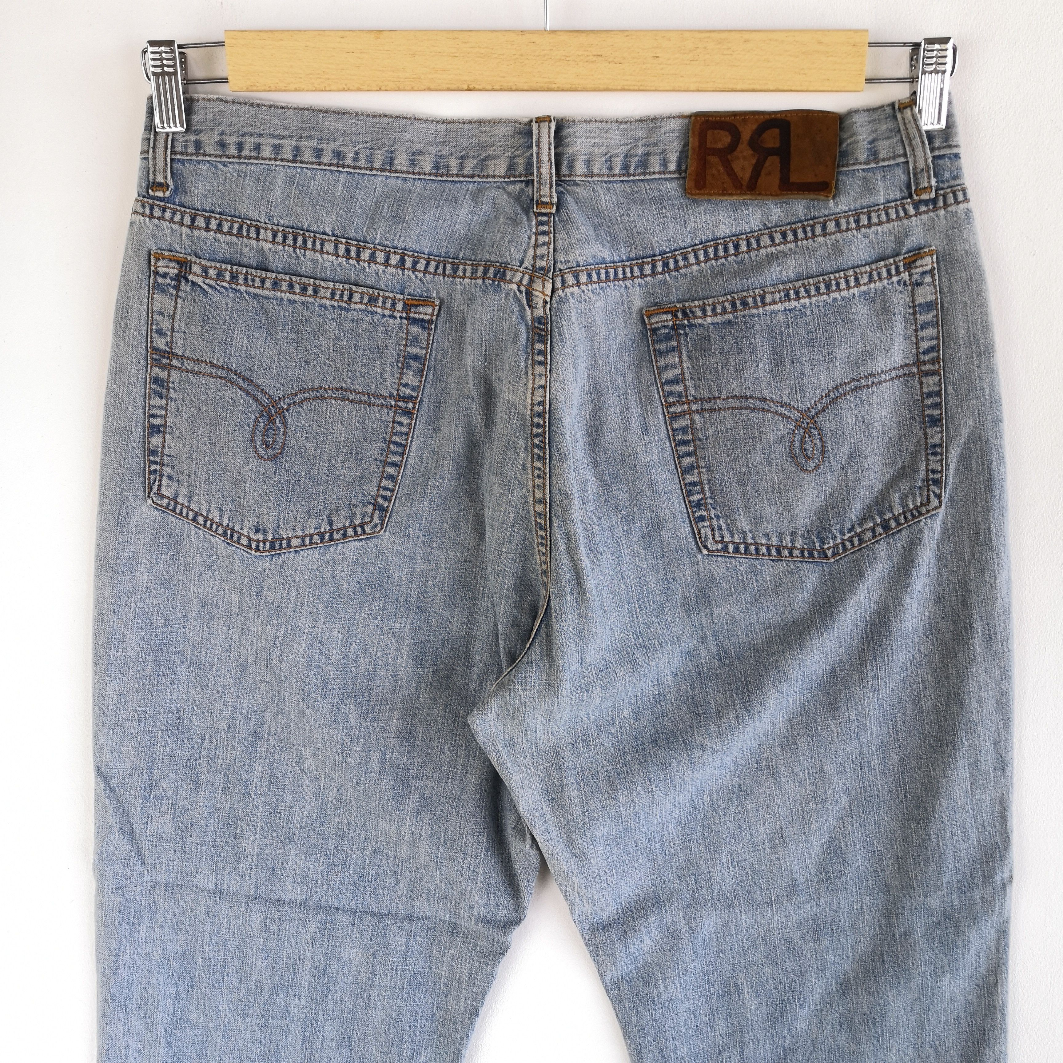 Ralph Lauren Vintage Ralph Lauren Jeans RRL Ralph Lauren Denim Pants Size US 36 / EU 52 - 5 Thumbnail
